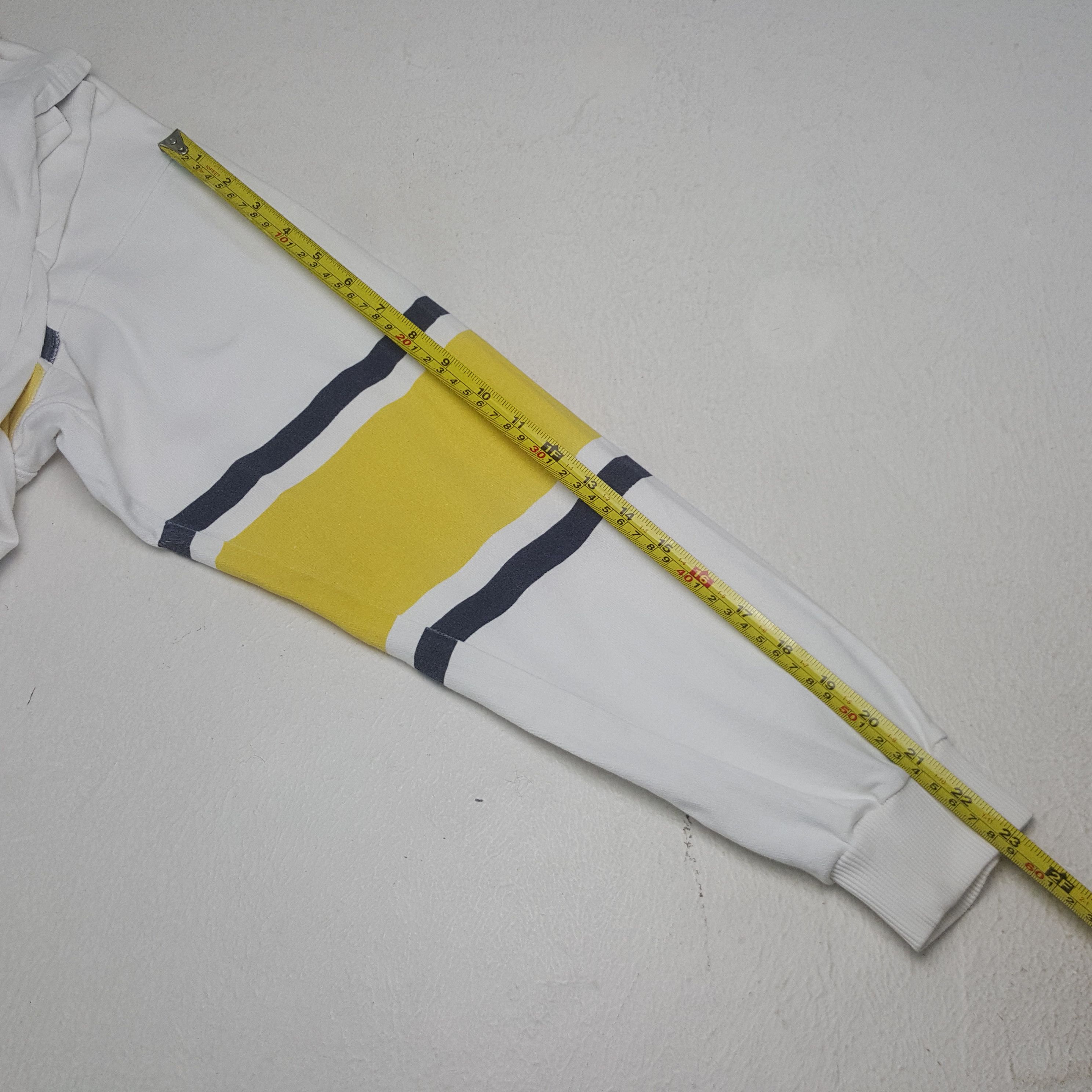 Sergio Tacchini Vintage Sergio Tacchini Striped Rugby Tshirt Size US L / EU 52-54 / 3 - 6 Thumbnail