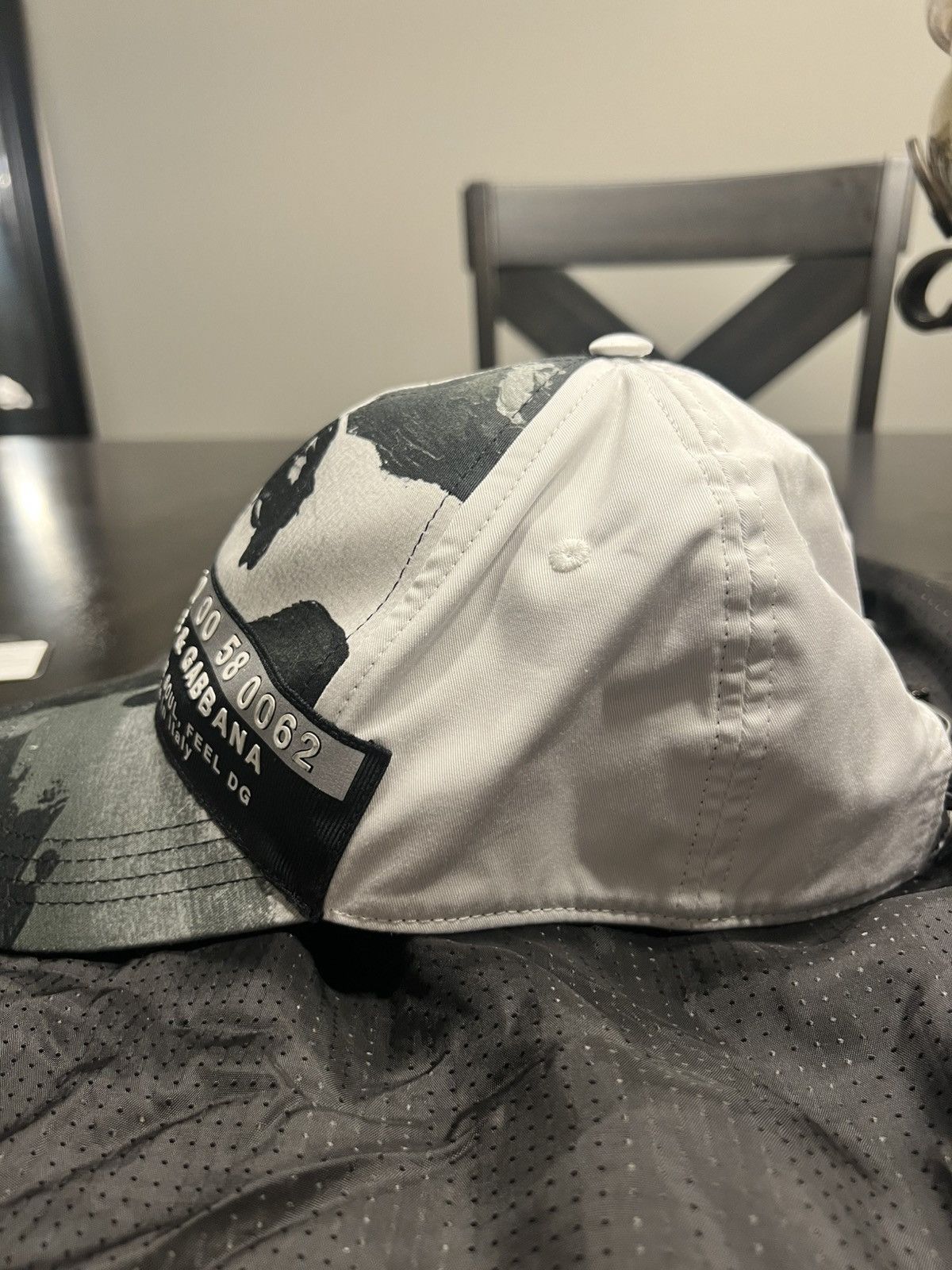 Dolce & Gabbana Dolce & Gabbana grey camouflage baseball cap Size ONE SIZE - 3 Thumbnail