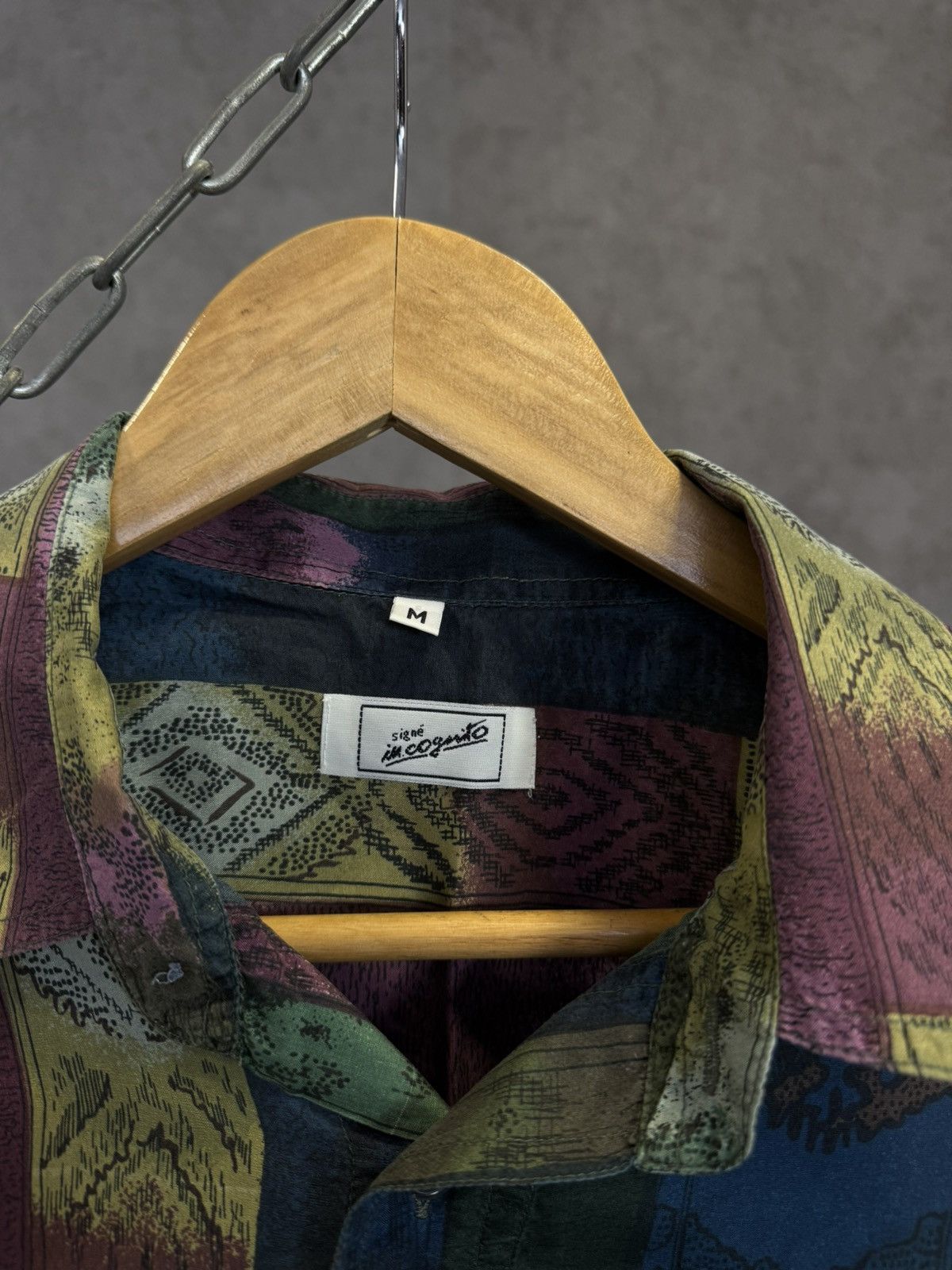 Vintage Art crazy Hawaiian vintage silk shirt Size US XL / EU 56 / 4 - 3 Thumbnail