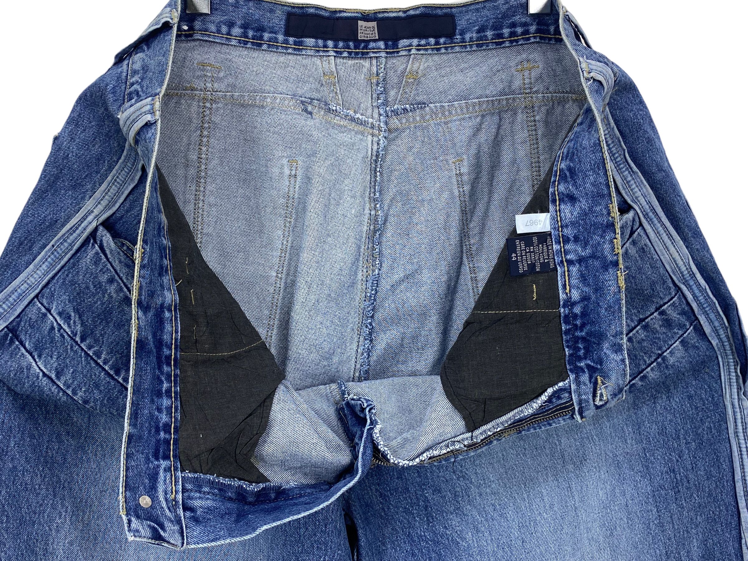 Marithe + Francois Girbaud Girbaud Denim Jeans Girbaud Baggy Big Size Hip Hop Jeans Size US 44 / EU 60 - 11 Thumbnail