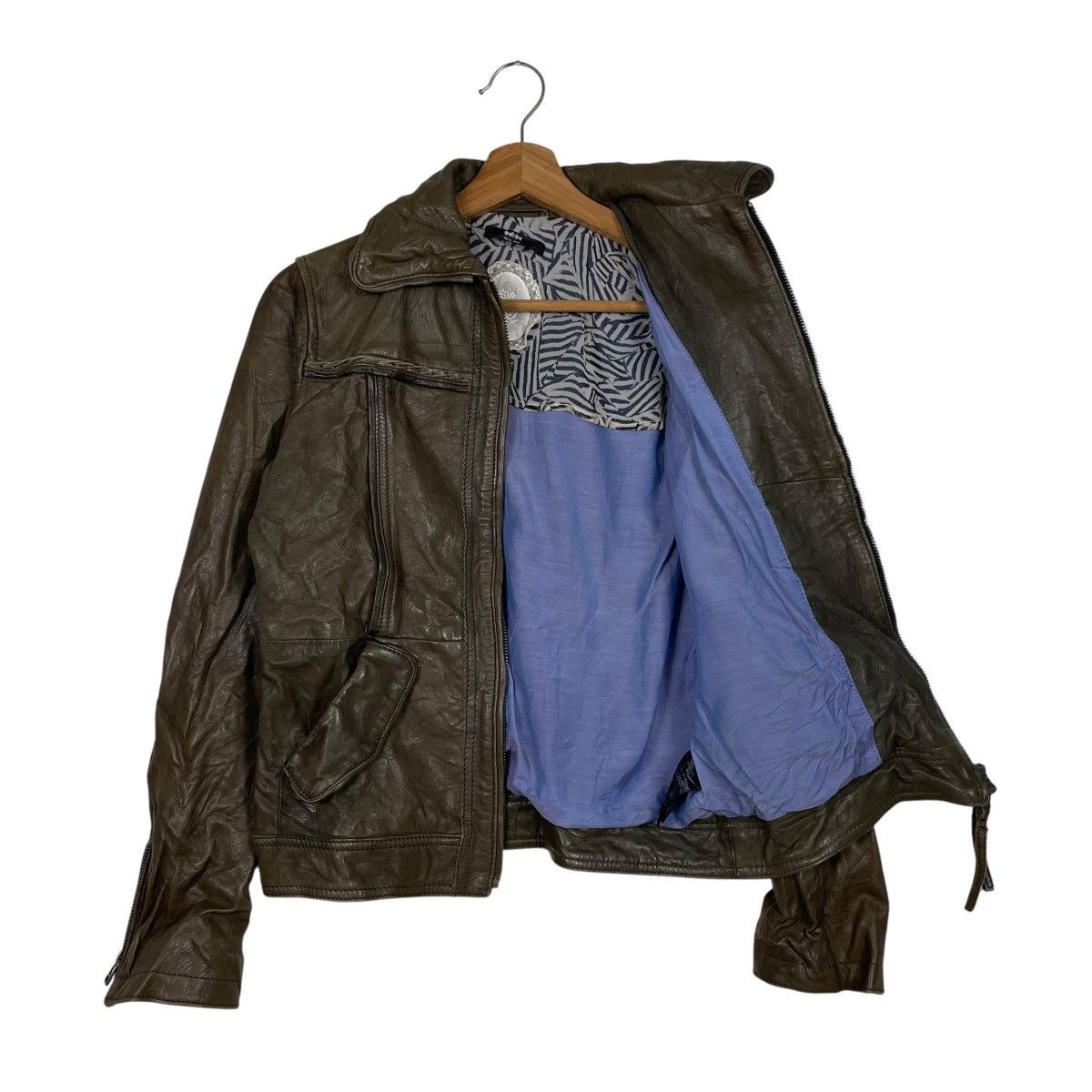 Other Cathy Jane Women Leather Jacket Size M / US 6-8 / IT 42-44 - 9 Thumbnail