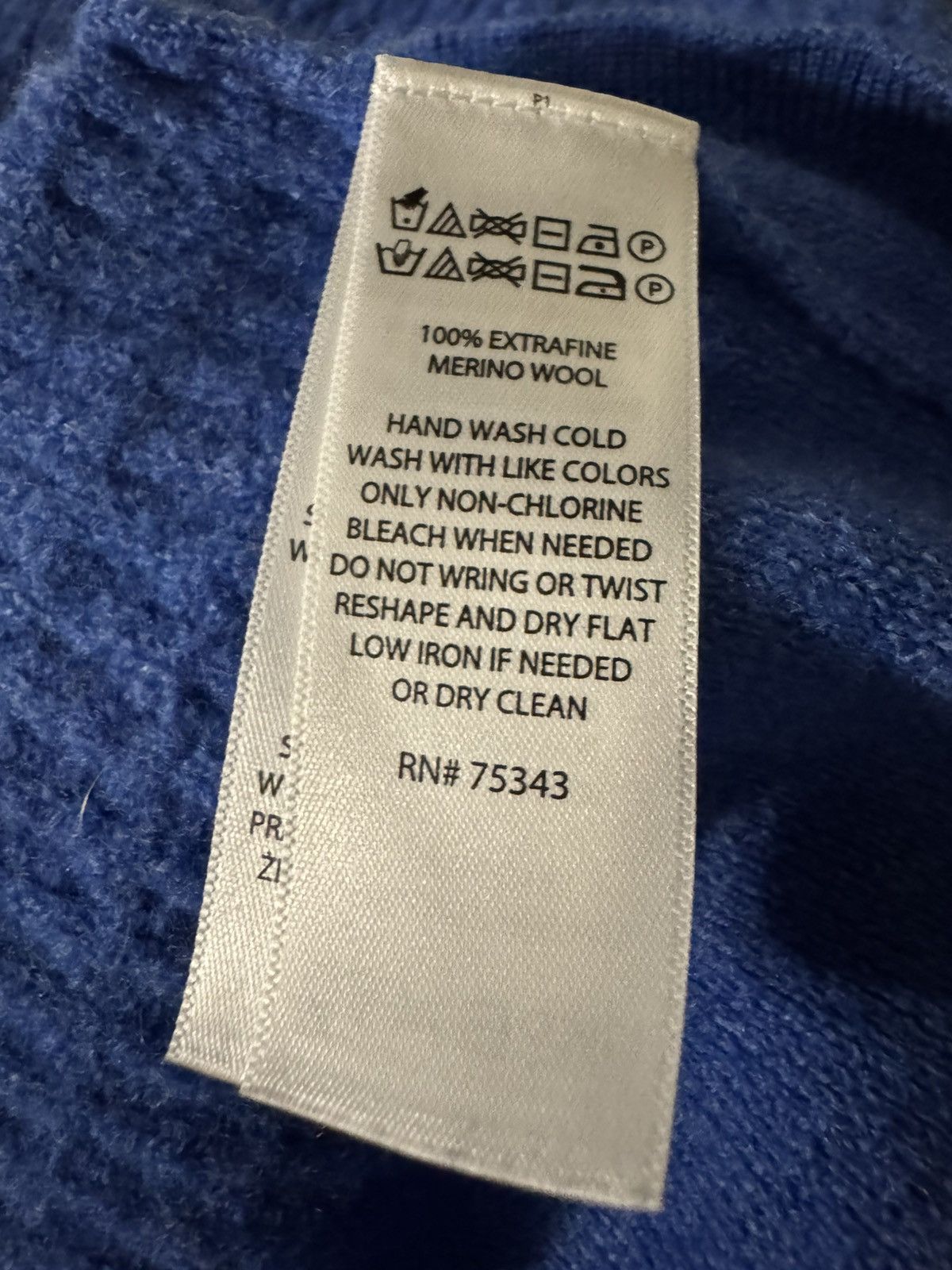 Cynthia Rowley 100% extrafine merino wool sweater Size S / US 4 / IT 40 - 3 Thumbnail