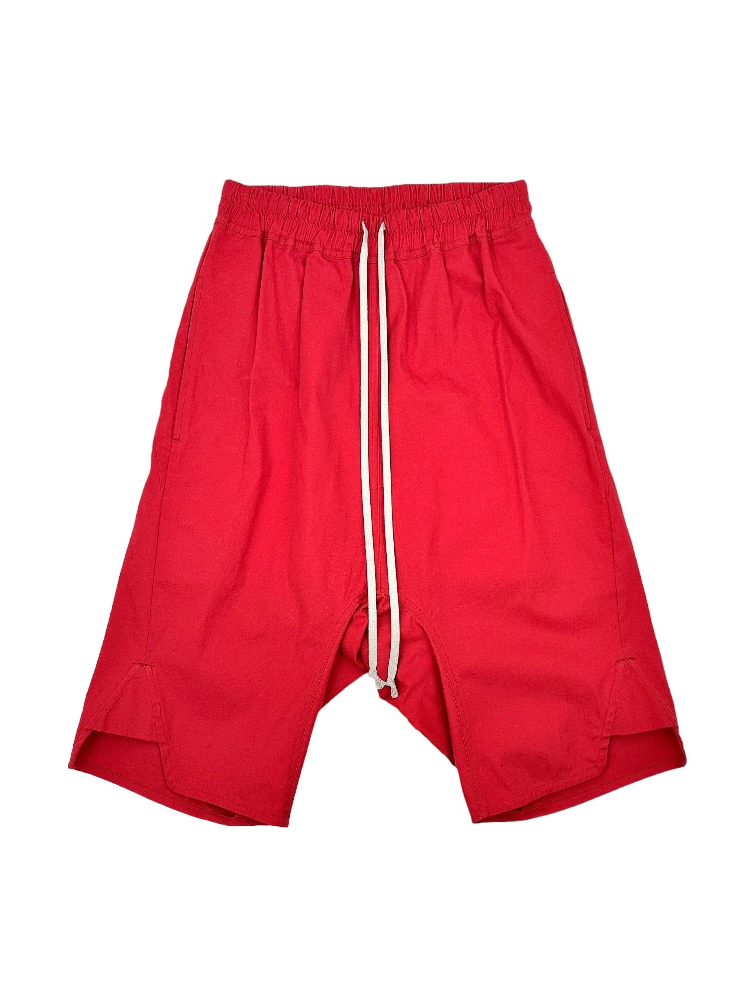 Rick Owens “Larry" FW19 Cardinal Red Basket Swinger Cropped Pants Size US 30 / EU 46 - 1 Thumbnail