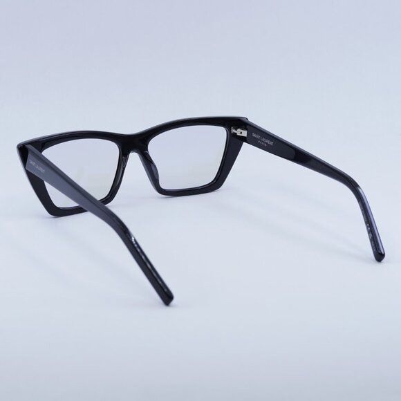 Saint Laurent Paris Saint Laurent SL276 MICA 025 Sunglasses Black Cat Eye Frame Size ONE SIZE - 13 Thumbnail