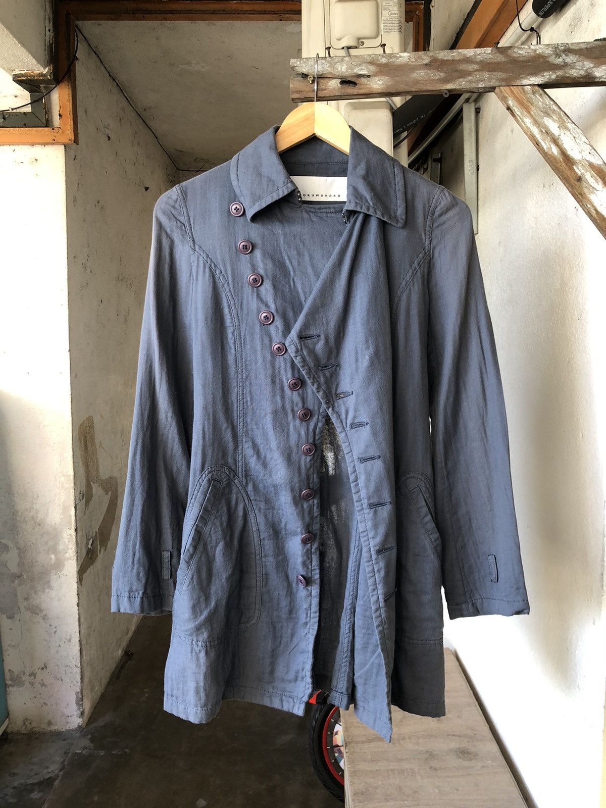 Issey Miyake Nice❗️Sunao Kuwahara by Issey Miyake Faded Sun Light Jackets Size M / US 6-8 / IT 42-44 - 3 Thumbnail