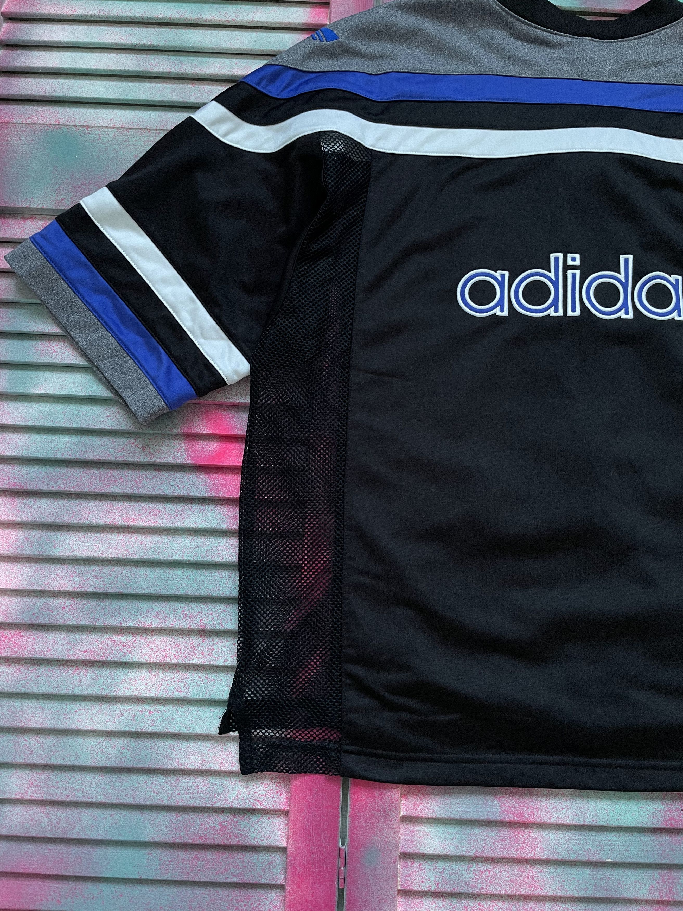 Adidas Vintage 90s Adidas Hockey Rugby Style Jersey Size US M / EU 48-50 / 2 - 8 Thumbnail