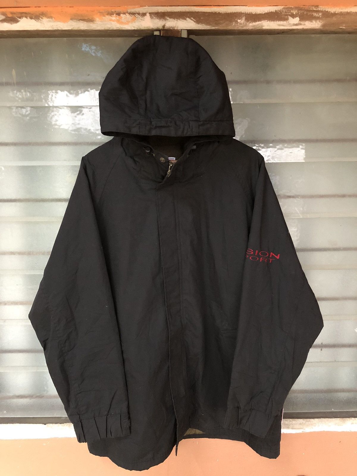 Vintage Vision Street Wear Military Collection Hoodie Jacket