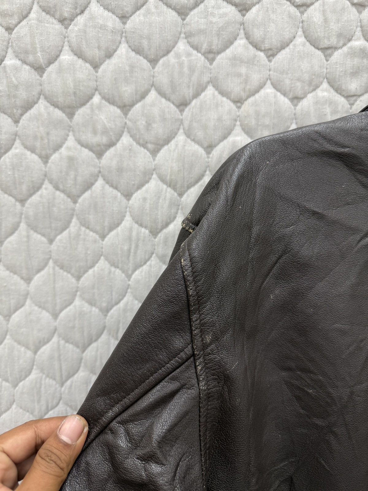 Cooper 🔥🔥🔥ARCHIVE VINTAGE COOPER US ARMY A2 LEATHER JACKET Size US M / EU 48-50 / 2 - 19 Thumbnail
