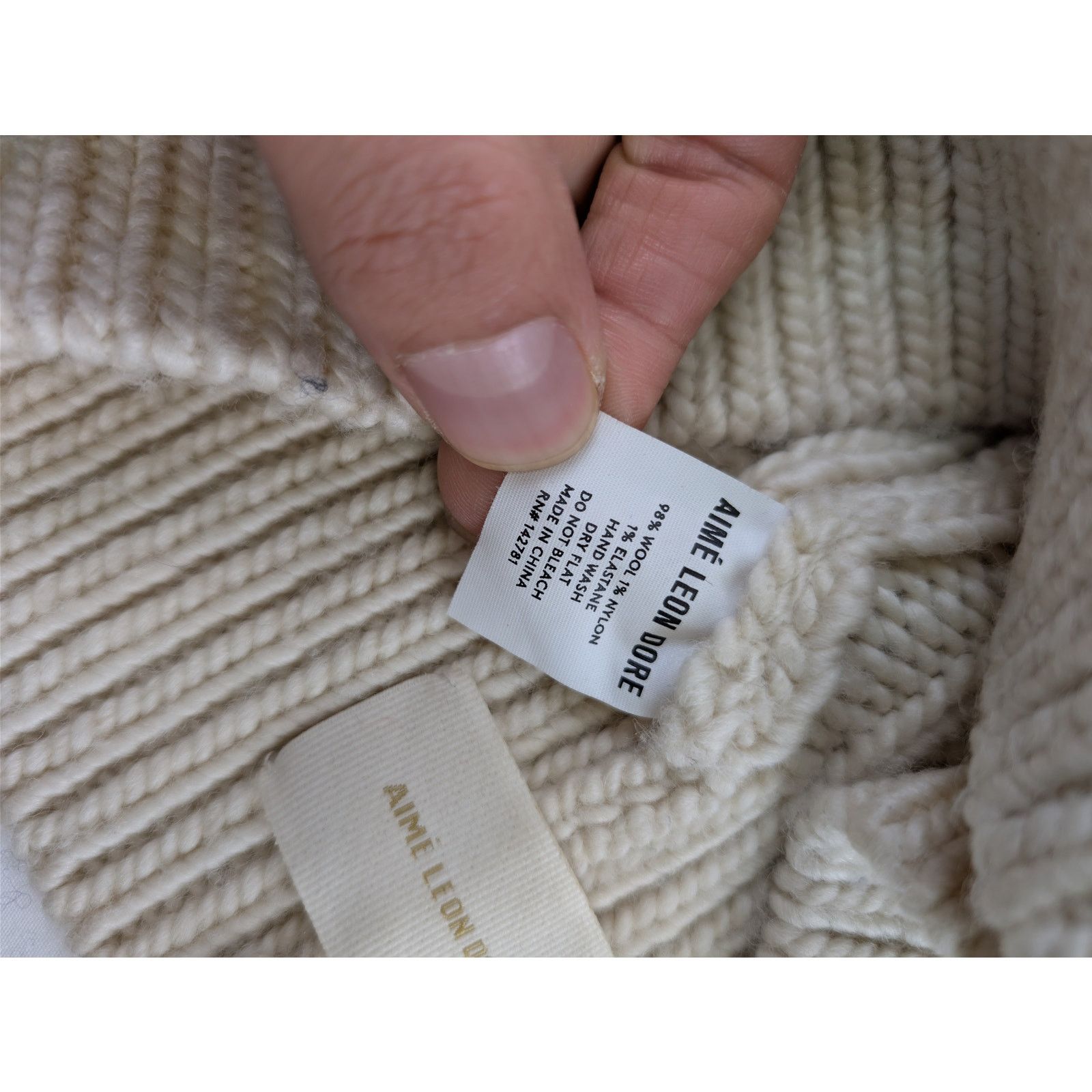 Aime Leon Dore o1rshd1 Size: OS / Knit Balaclava Beanie Cap / Hat Pristine Size ONE SIZE - 9 Thumbnail