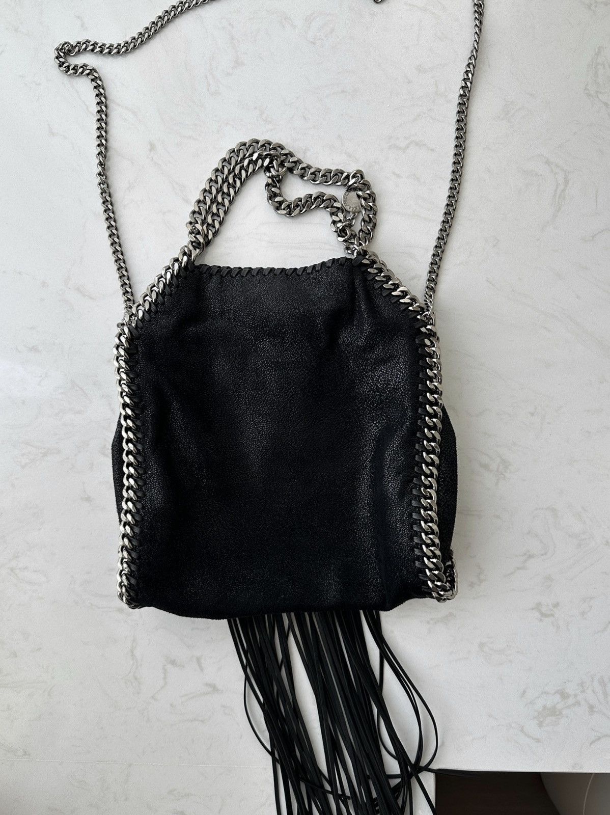 Stella McCartney Stella McCartney Falabella Fringed Star Tote Small Size ONE SIZE - 3 Thumbnail