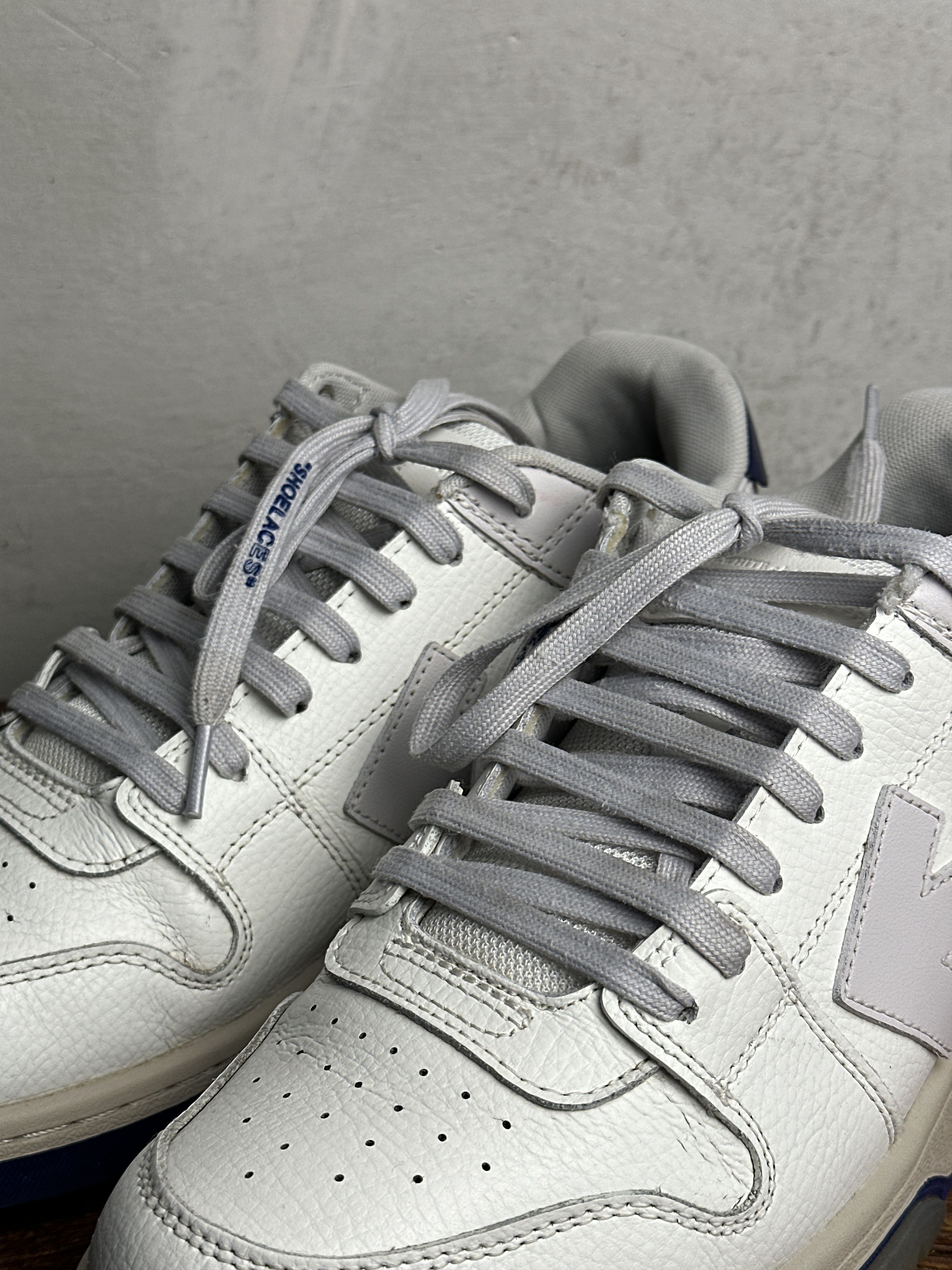Off-White Off-White Out Of Office Sneakers White/Navy Size US 10 / EU 43 - 5 Thumbnail