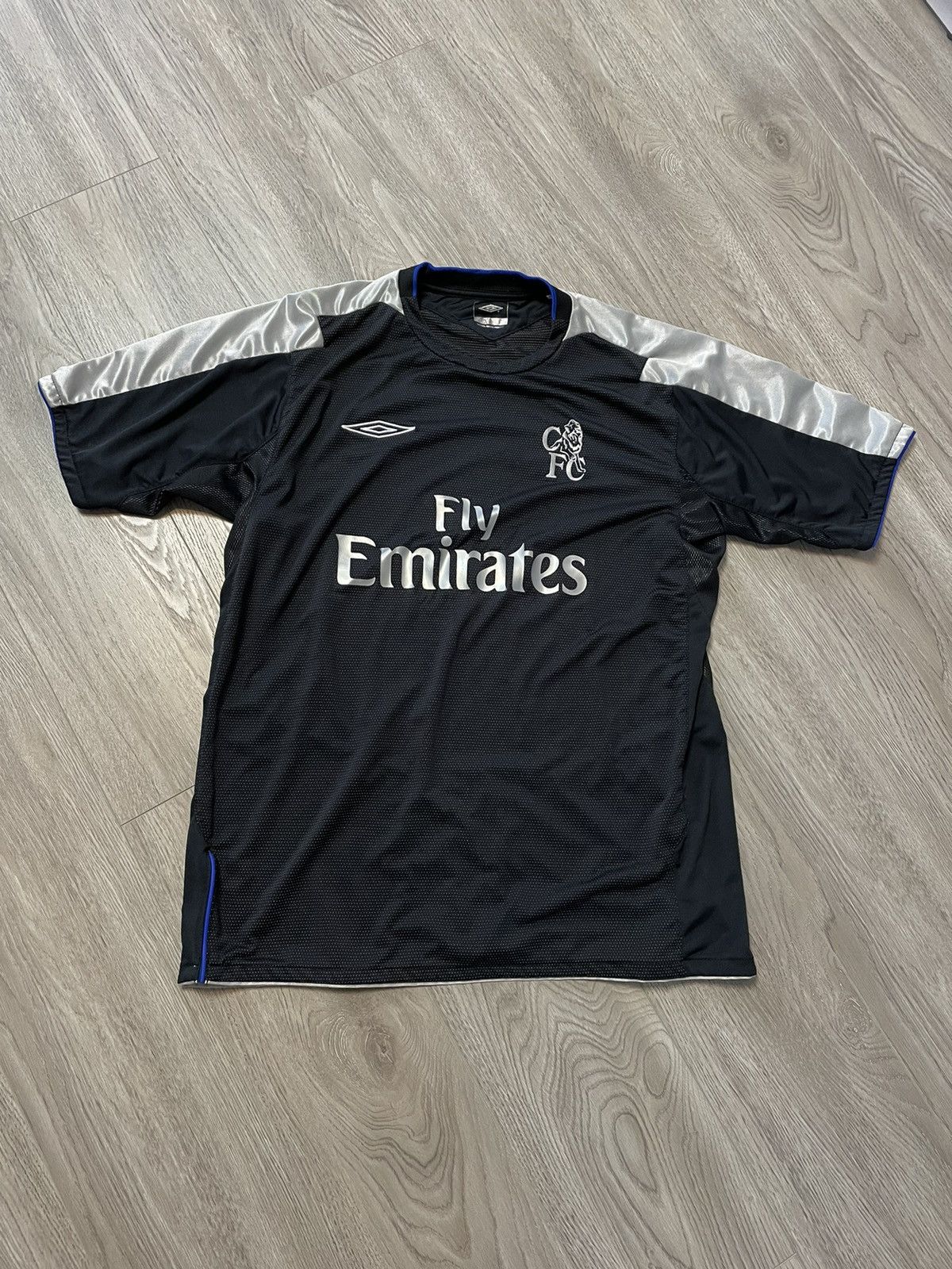 2001-03 Chelsea Umbro Training Shirt - 8/10 - (XL)