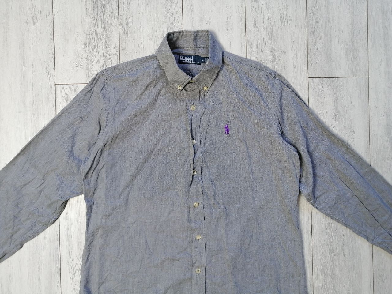 Polo Ralph Lauren × Vintage Gray vintage PRL shirt Size M Size US M / EU 48-50 / 2 - 2 Thumbnail