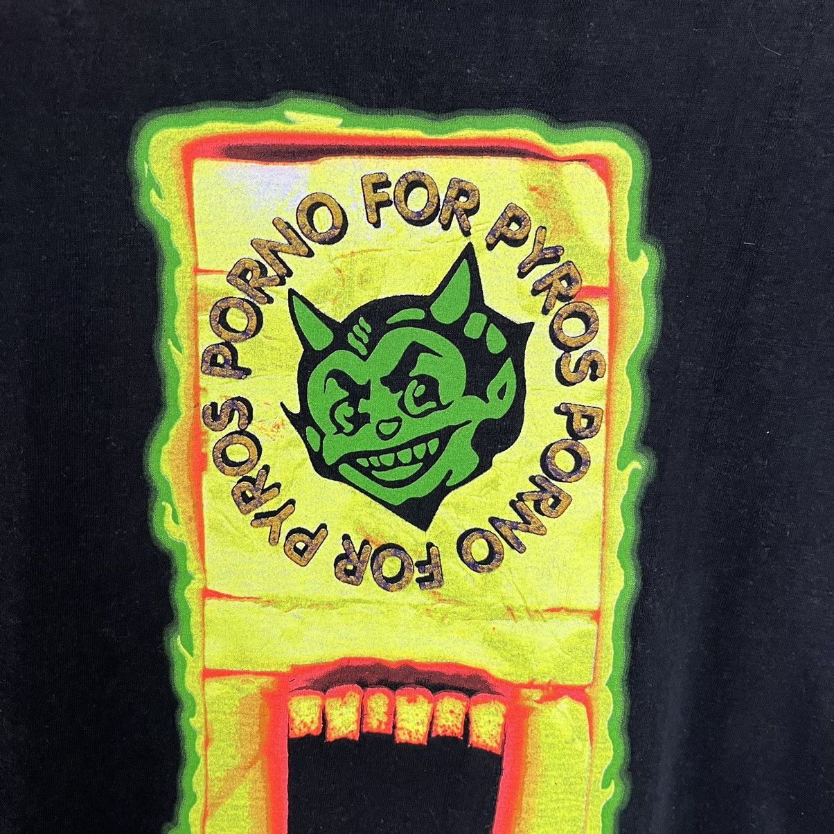 Band Tees VERY RARE Porno for Pyros 1993 Reading festival Size US XL / EU 56 / 4 - 8 Thumbnail
