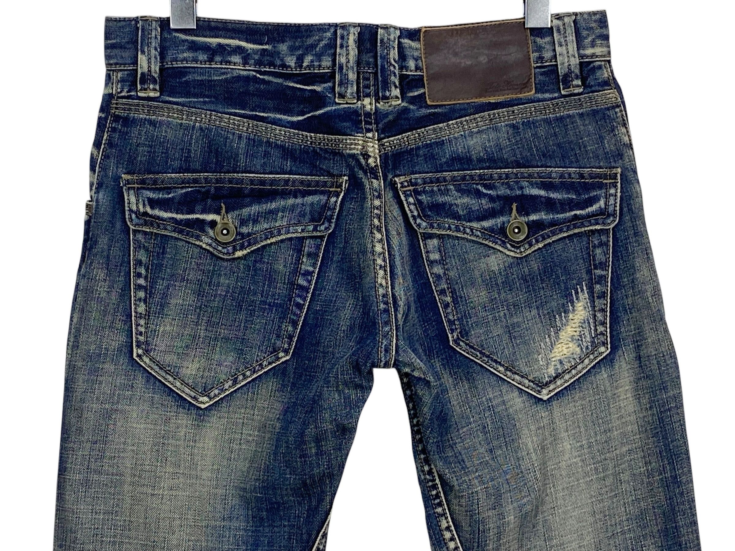 Tete Homme Tete Homme Jeans Flare Jeans Size 29" - 5 Thumbnail