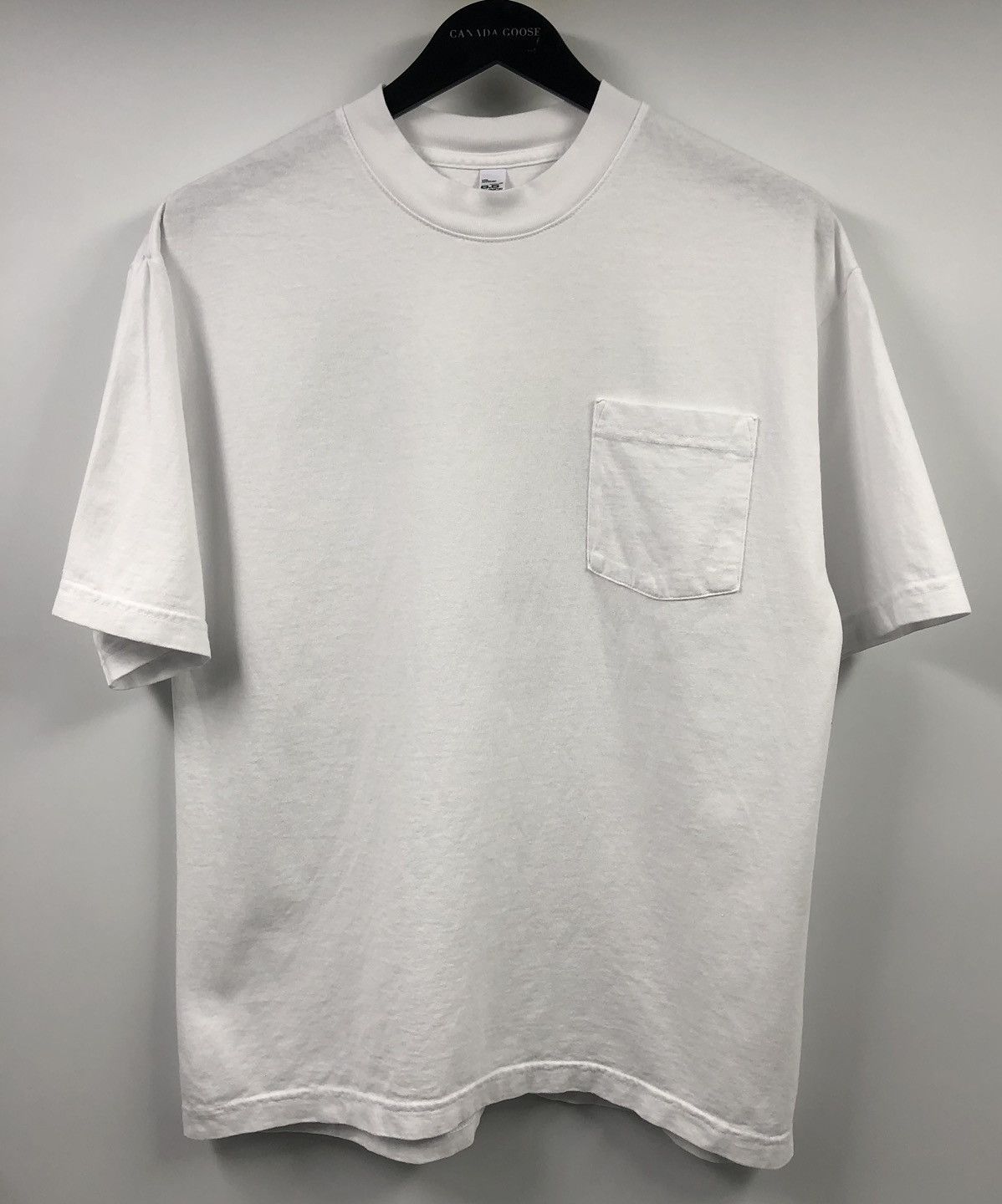 Los Angeles Apparel Erotic Philosophy Lingerie Book Pocket White T-Shirt Medium Size US M / EU 48-50 / 2 - 2 Thumbnail