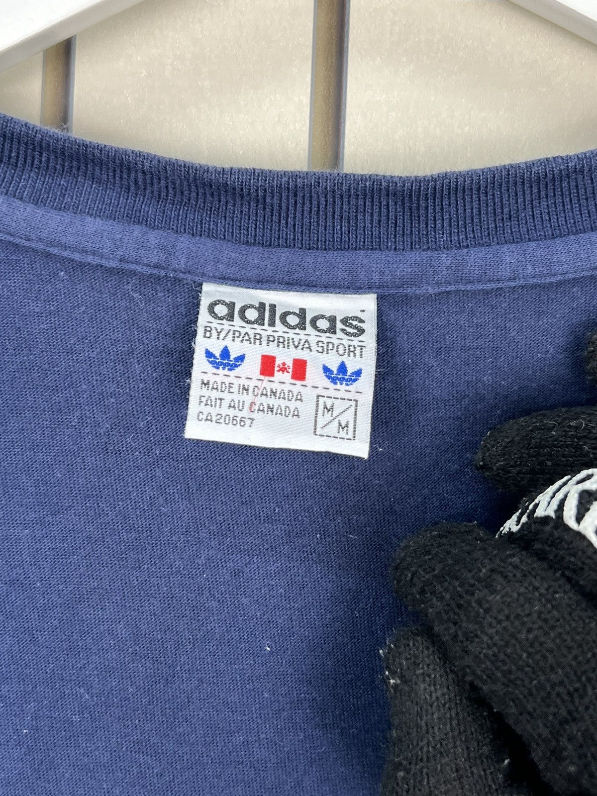 Adidas × Vintage Vintage Adidas Made In Canada Tee Size US M / EU 48-50 / 2 - 10 Thumbnail