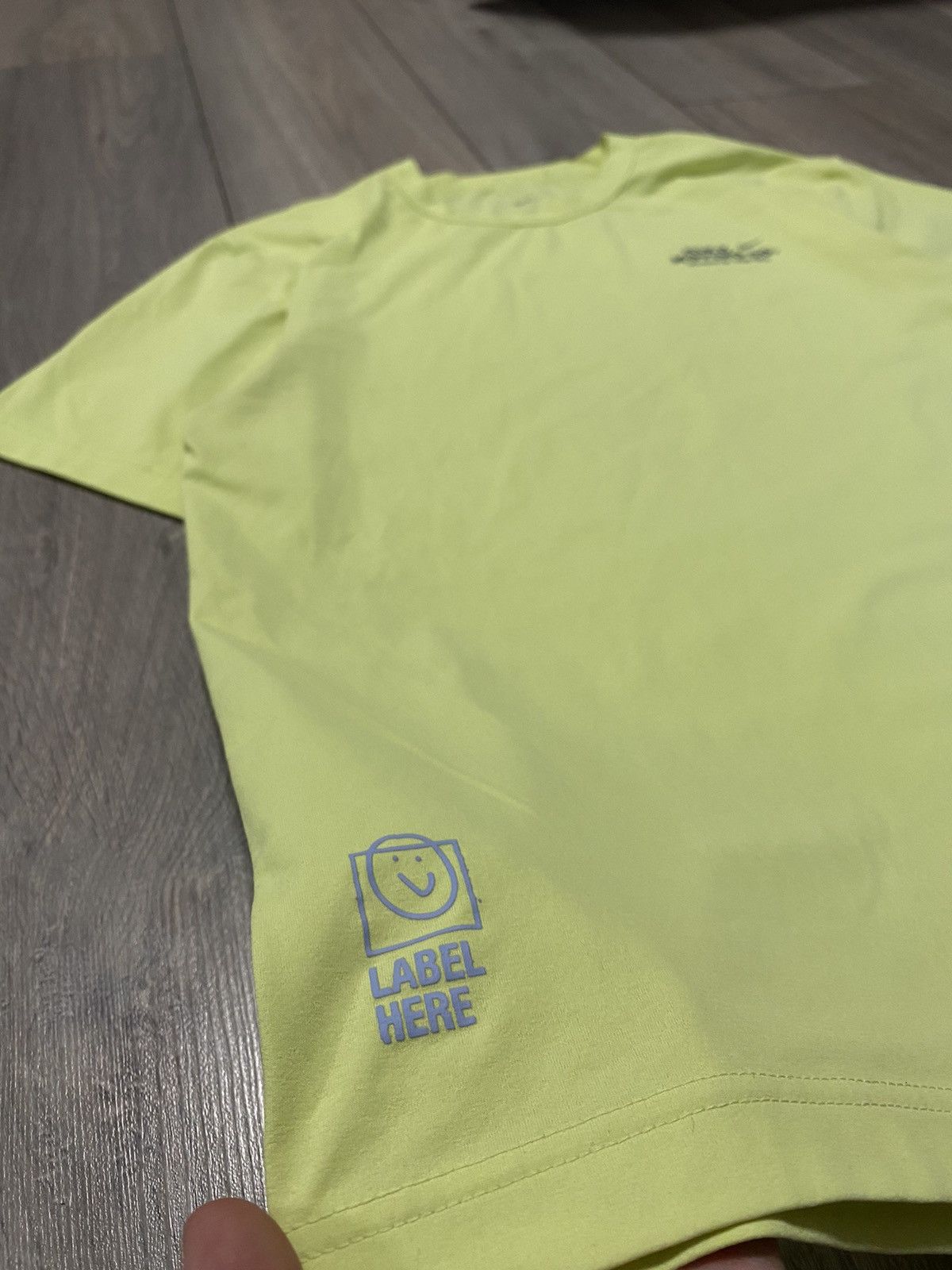 Nike T-Shirt Nike Label Here Hyvers Moving Dry-Fit Light Lemon Size US S / EU 44-46 / 1 - 4 Thumbnail