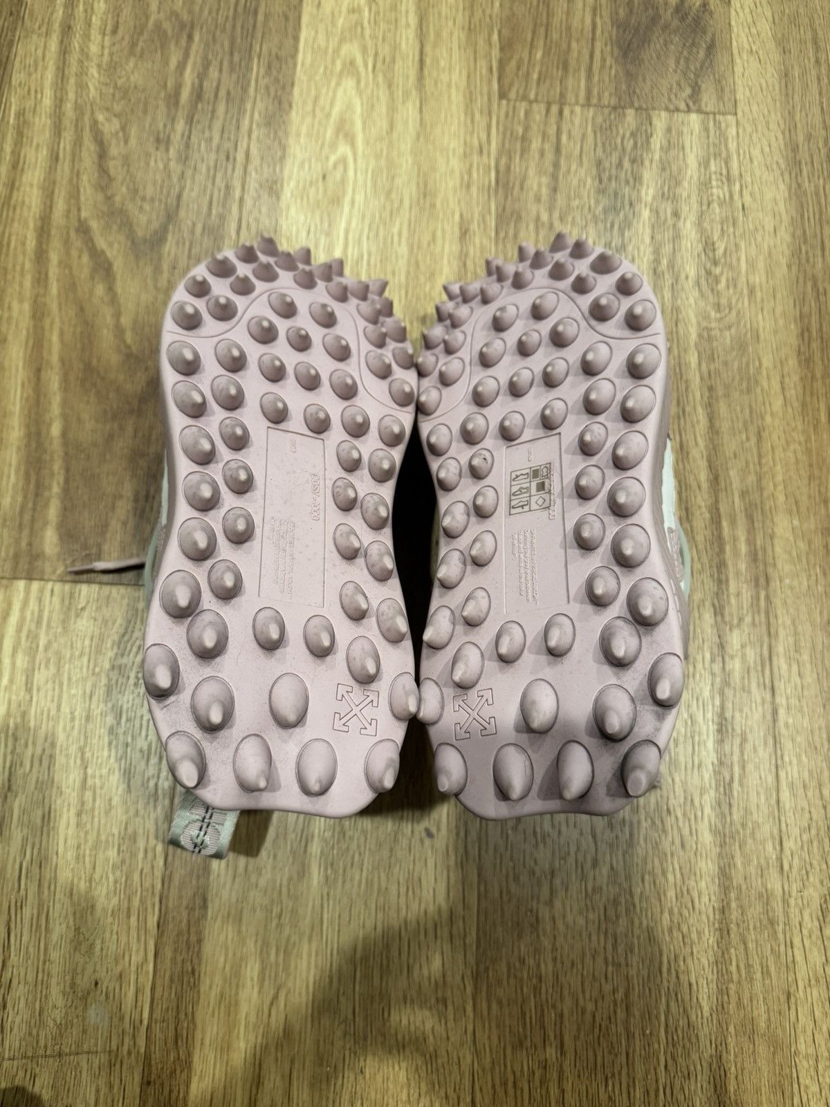 Off-White Off-White Odsy-1000 Beige Pink Size US 10 / IT 40 - 4 Thumbnail