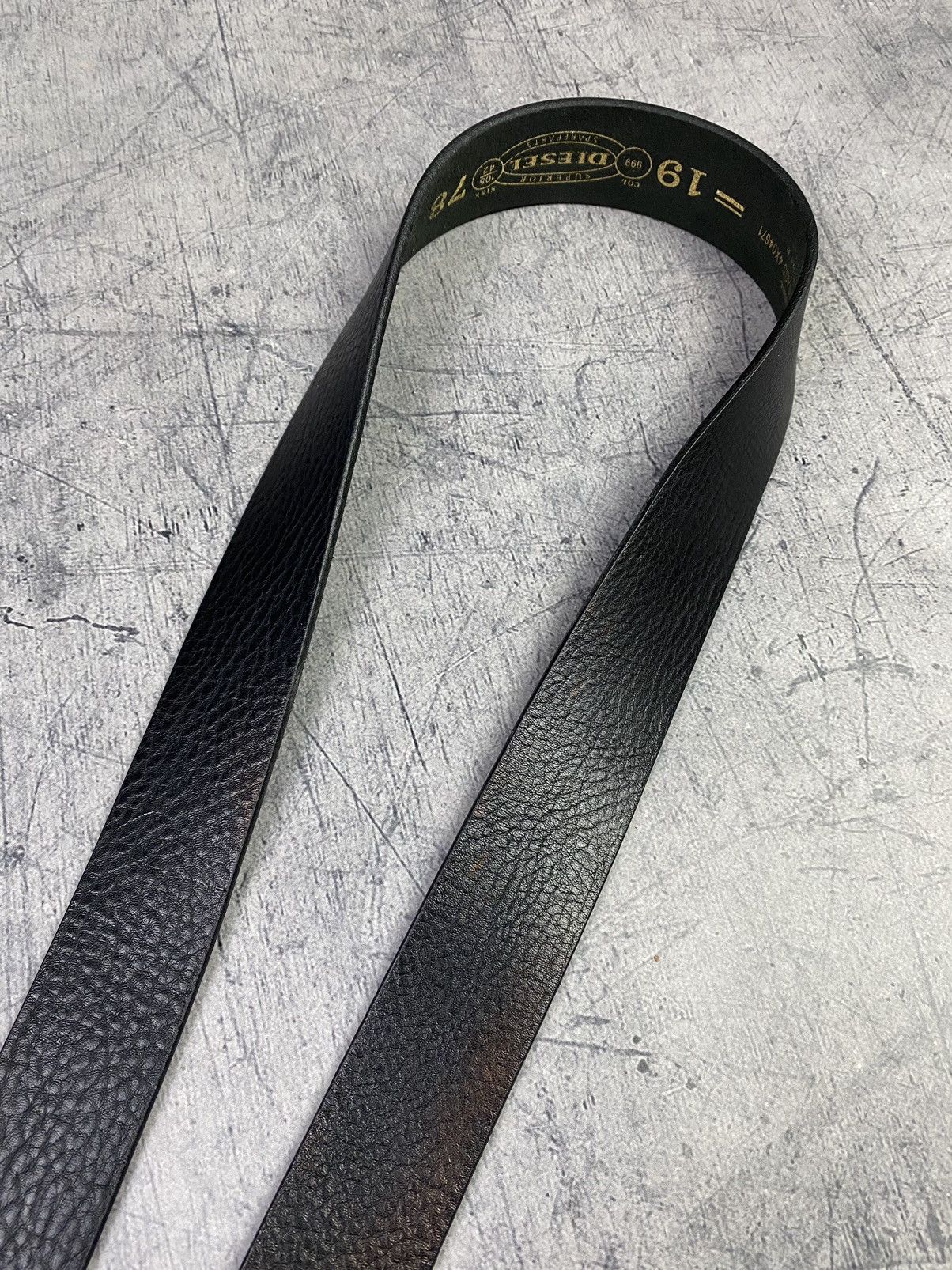 Diesel × Vintage Vintage Diesel Leather Belt Size ONE SIZE - 7 Thumbnail