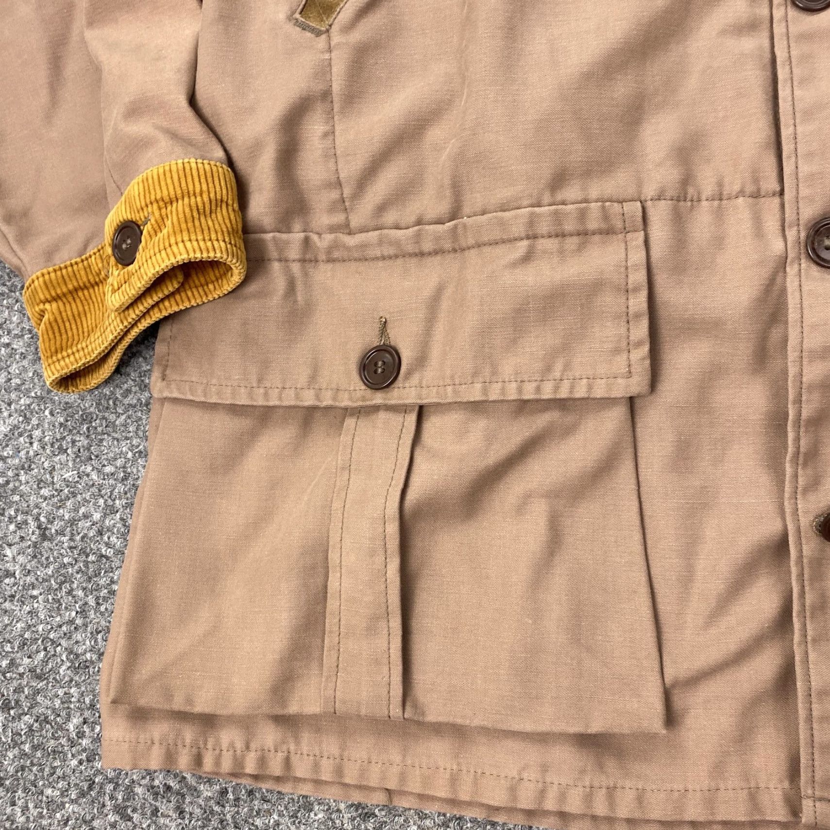 Vintage VINTAGE 10-X Hunting Jacket Mens XL Corduroy Collar Field Coat Shooting 80s Size US XL / EU 56 / 4 - 6 Thumbnail