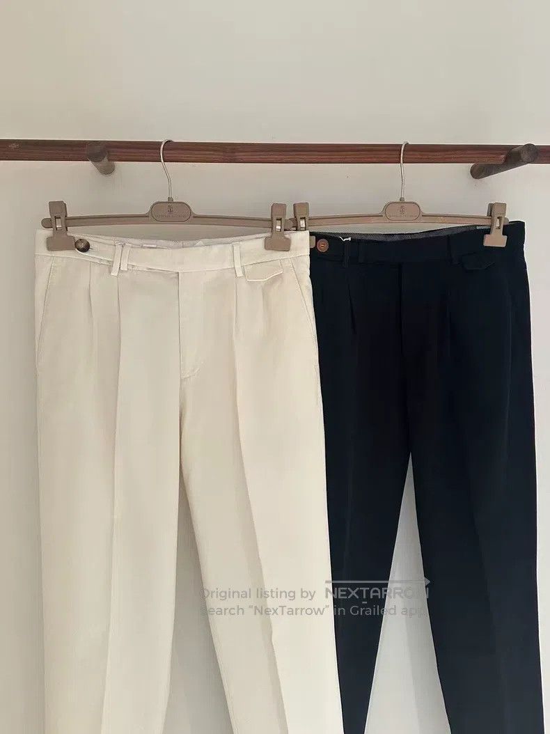 Brunello Cucinelli Brunello Cucinelli Cotton casual pants Size US 30 / EU 46 - 2 Thumbnail
