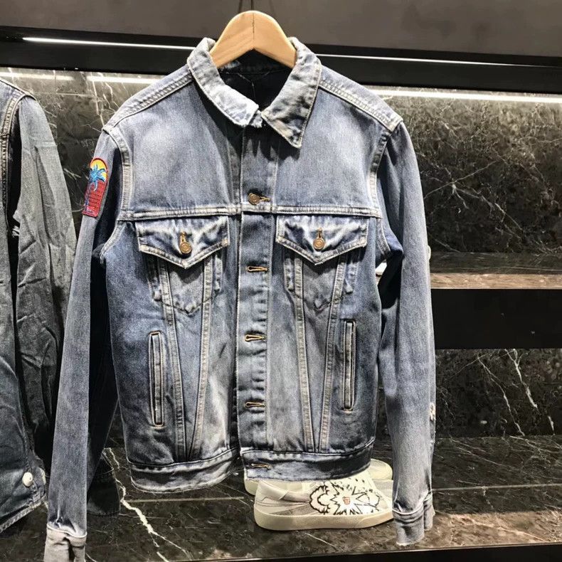 Saint Laurent Paris Saint Laurent Paris Denim jacket-2506 Size US S / EU 44-46 / 1 - 1 Thumbnail