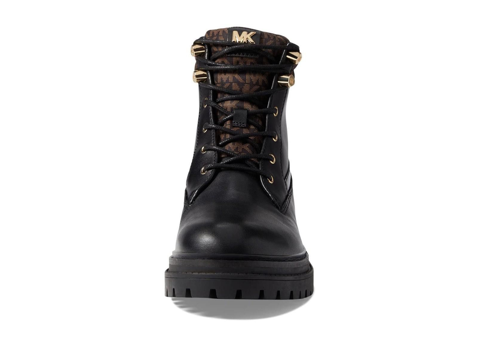 Michael Kors Michael Kors Turner Bootie Black /Brown Leather Boots 9 NEW Size US 9 / IT 39 - 6 Thumbnail