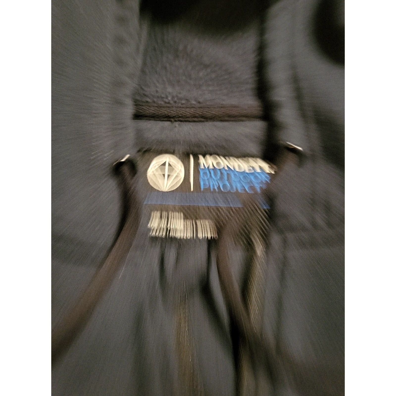 Y/Project MONDETTA Outdoor Project Hoodie Full Zip Lg Black Fleece Lined Softshell Men Size US L / EU 52-54 / 3 - 3 Thumbnail