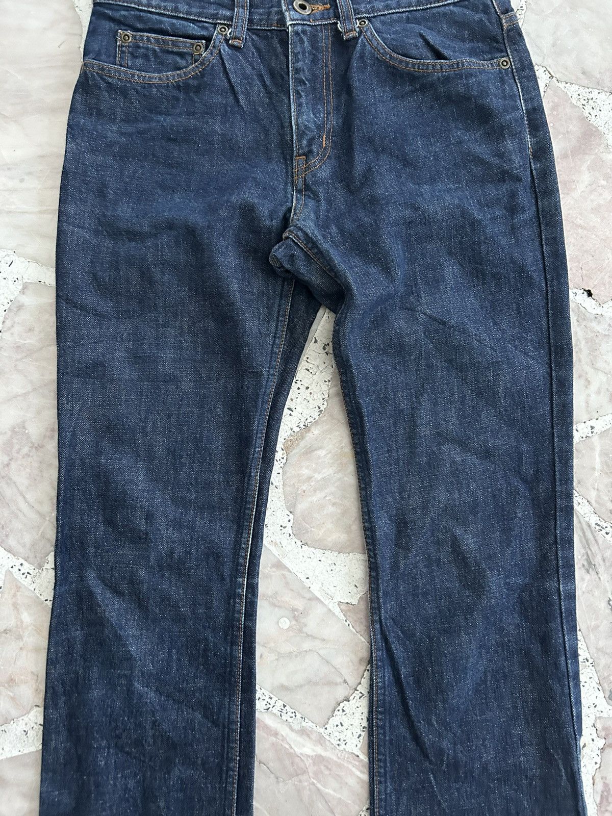 Hysteric Glamour Japan Navy Blue Denim Wide Flared Size US 30 / EU 46 - 4 Thumbnail