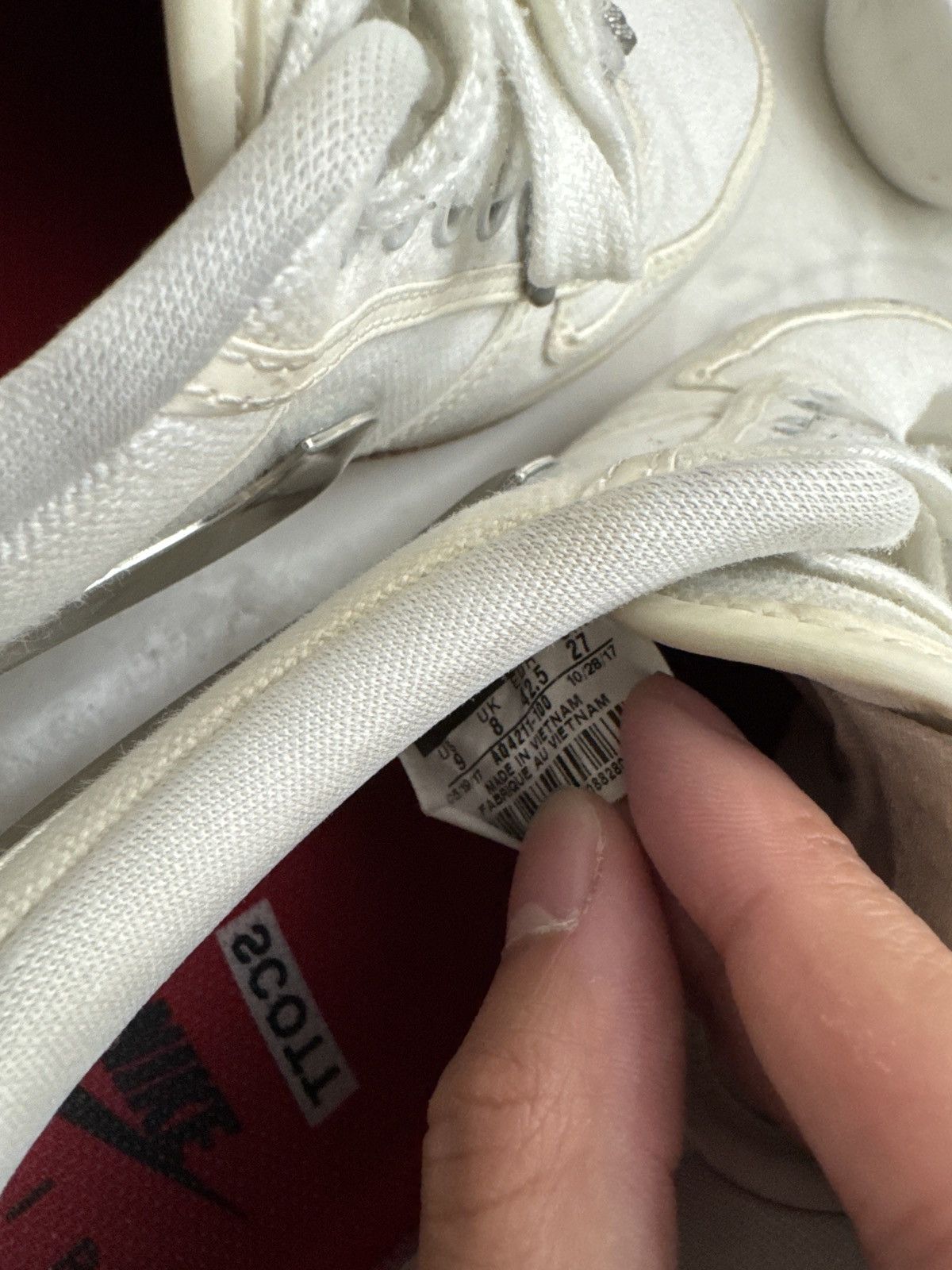 Nike × Travis Scott Travis Scott airforce 1 (white) Size US 9 / EU 42 - 6 Thumbnail