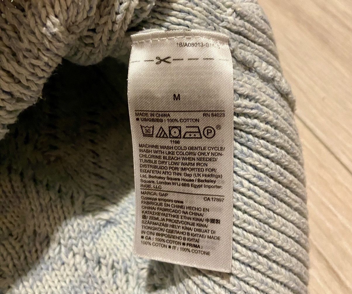 Gap Gap cable crew light blue marl knit sweater Size US M / EU 48-50 / 2 - 4 Thumbnail