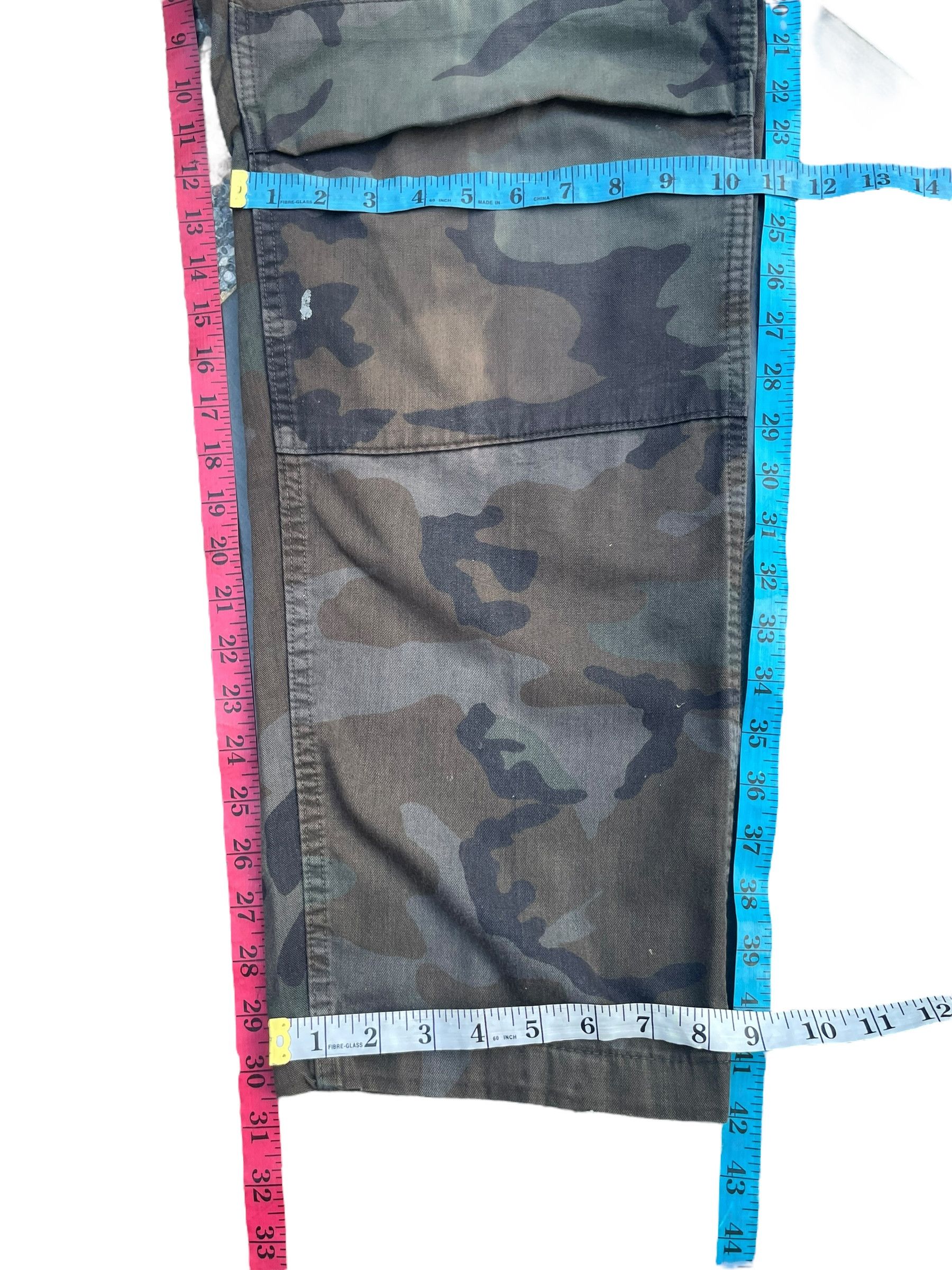 Vintage Vintage USMC Woodland Camou Trouser Size US 33 - 14 Thumbnail