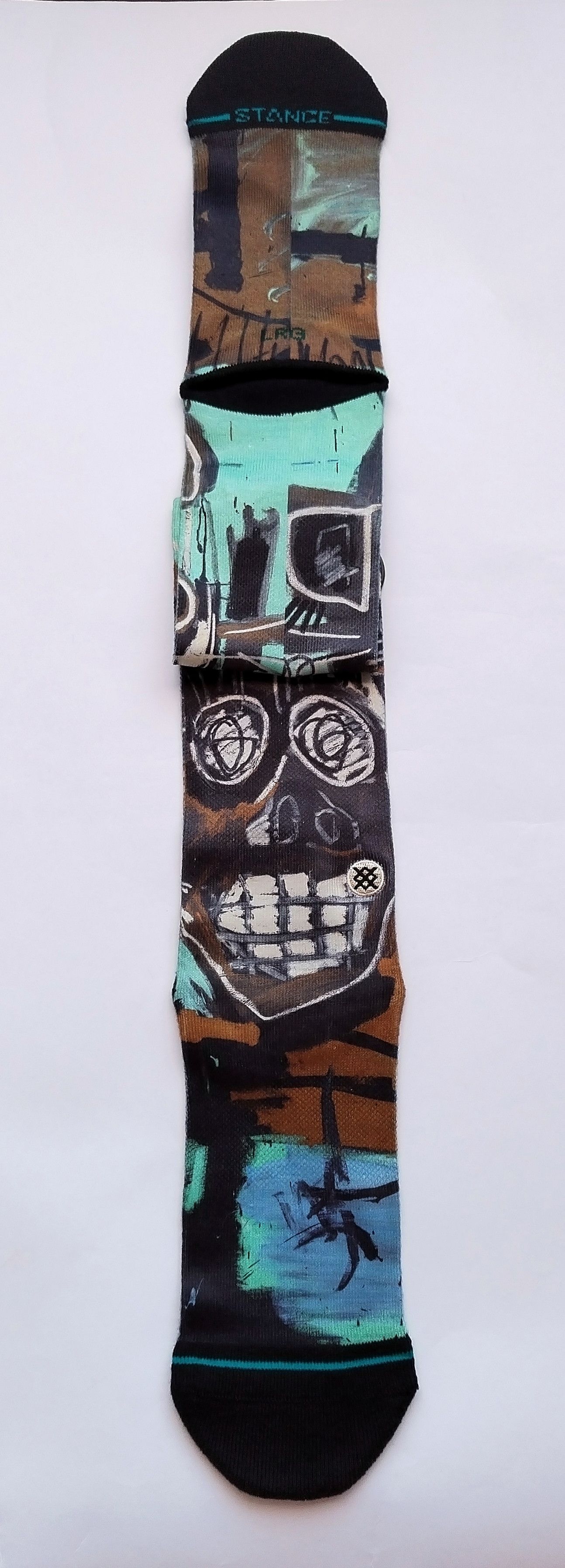 Stance Socks JMB 'Two heads on Gold' printed socks Size 44 - 14 Thumbnail