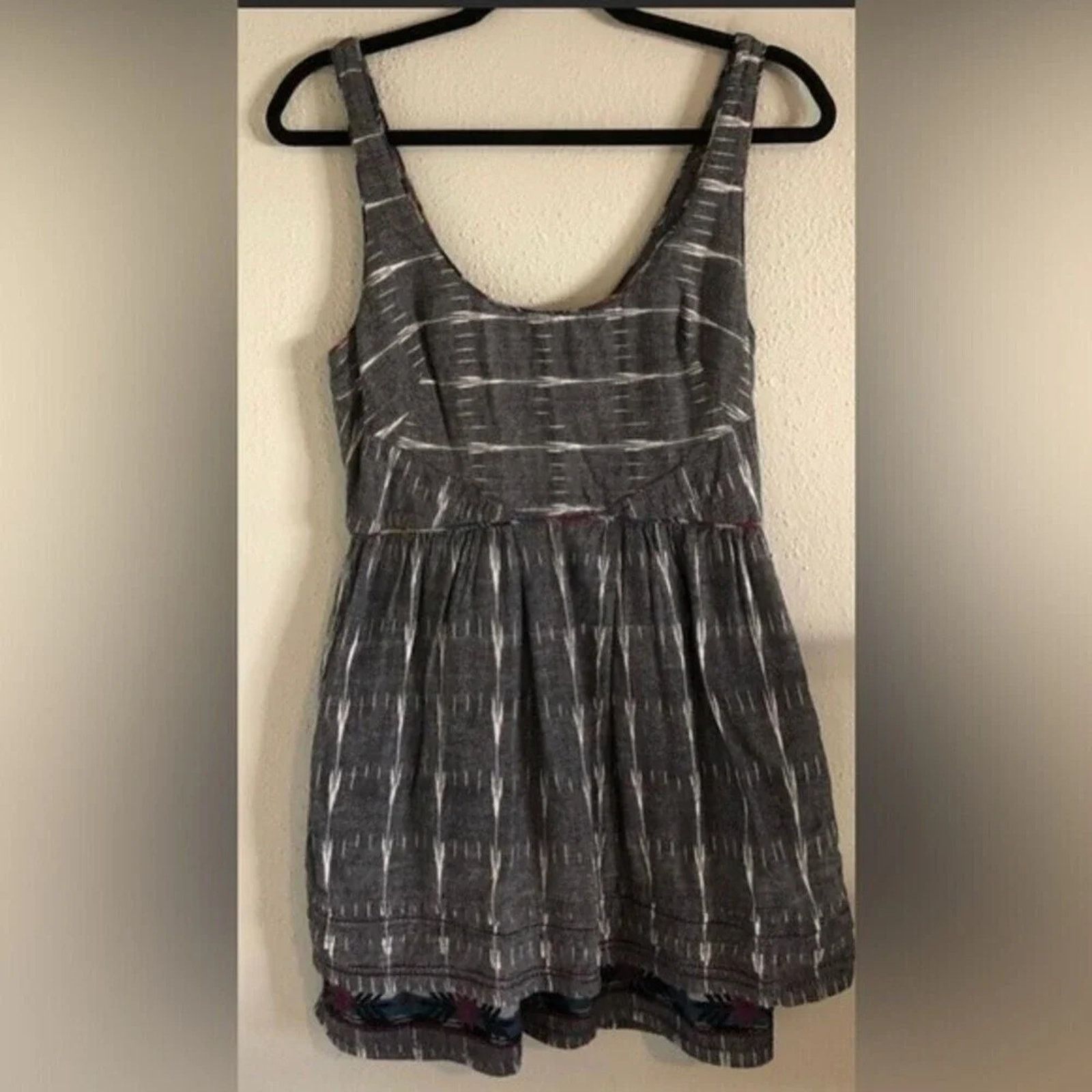 Free People Free People New Romantics Weather Vane Ikat print dress, sz4 Size S / US 4 / IT 40 - 1 Thumbnail