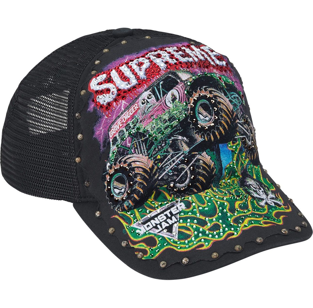 Supreme Gradient Jacquard Denim Mesh Back 5-Panel | Grailed