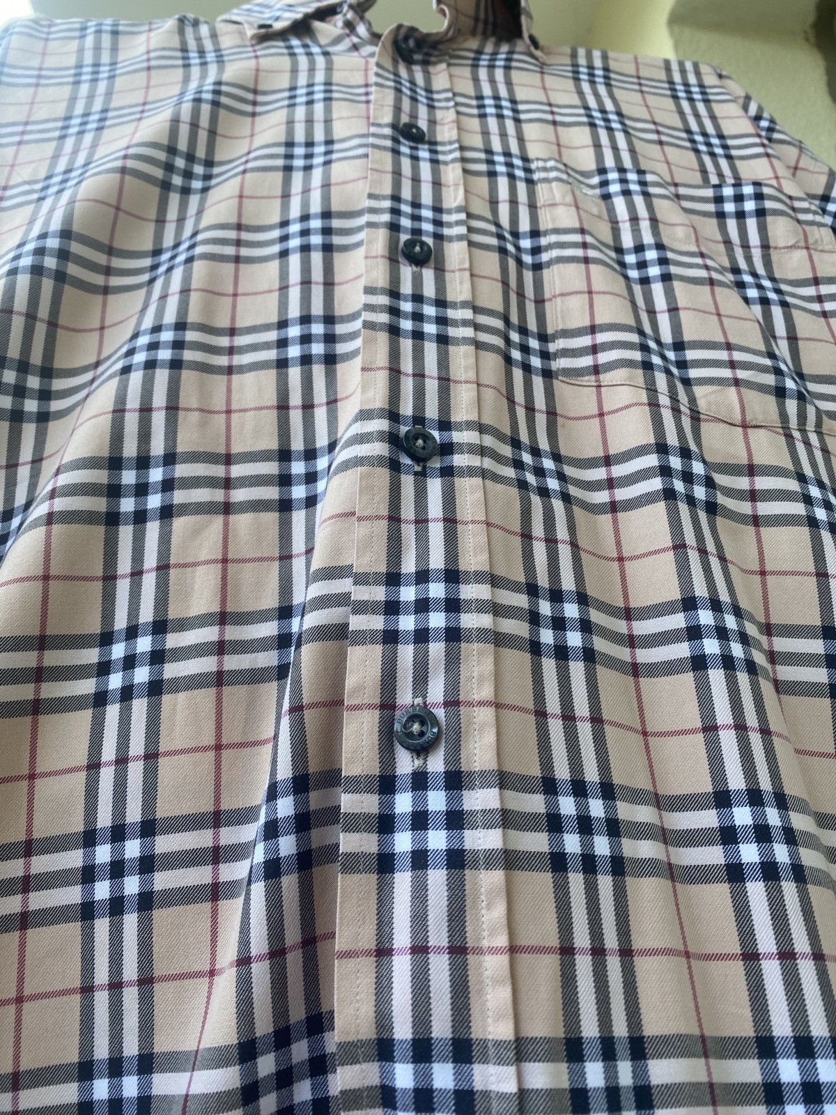 Burberry Luxury fullprint burberry shirt button up Size US XXL / EU 58 / 5 - 10 Thumbnail