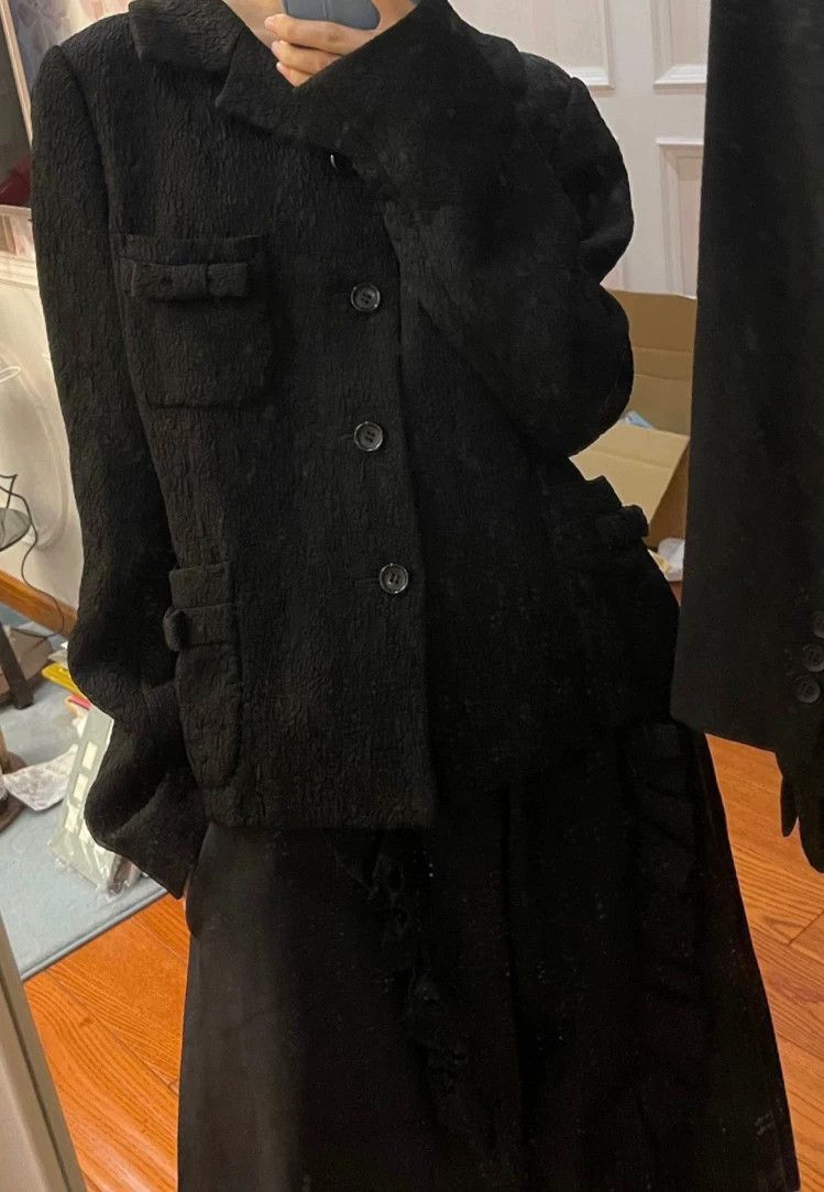 Comme des Garcons comme des garcons Bow decoration jacket 2503-Nextarrow Size S / US 4 / IT 40 - 5 Thumbnail