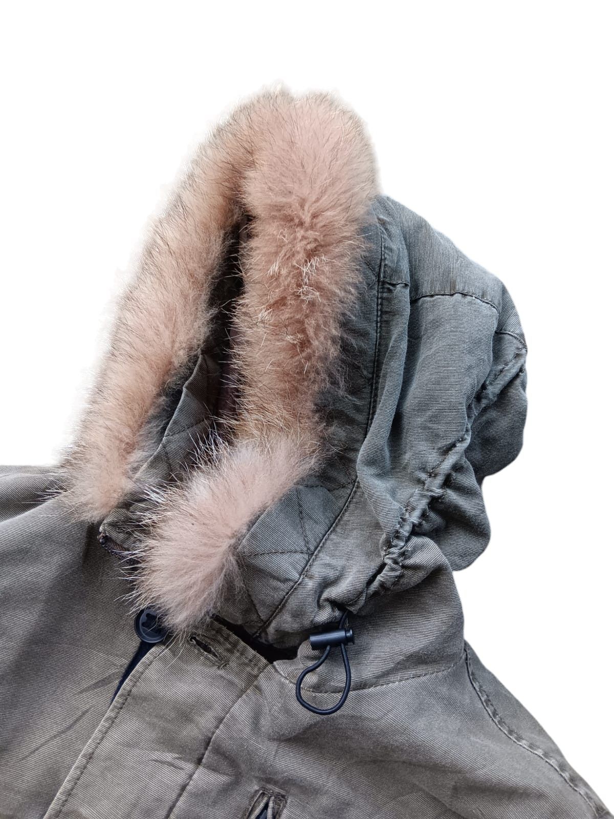 Japanese Brand 🇯🇵Japanese fur hoodie sun faded bomber vintage jacket Size US L / EU 52-54 / 3 - 3 Thumbnail