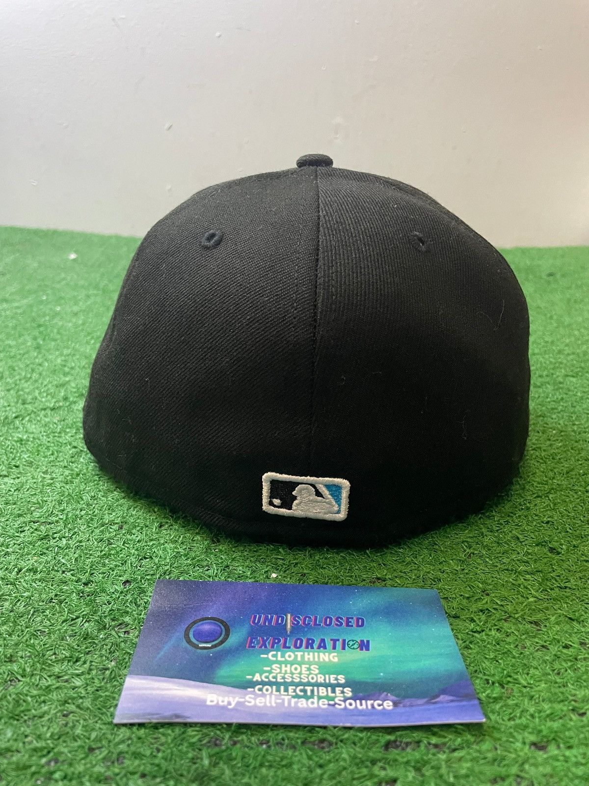 New Era Miami Marlins black fitted new era hat Size ONE SIZE - 4 Thumbnail