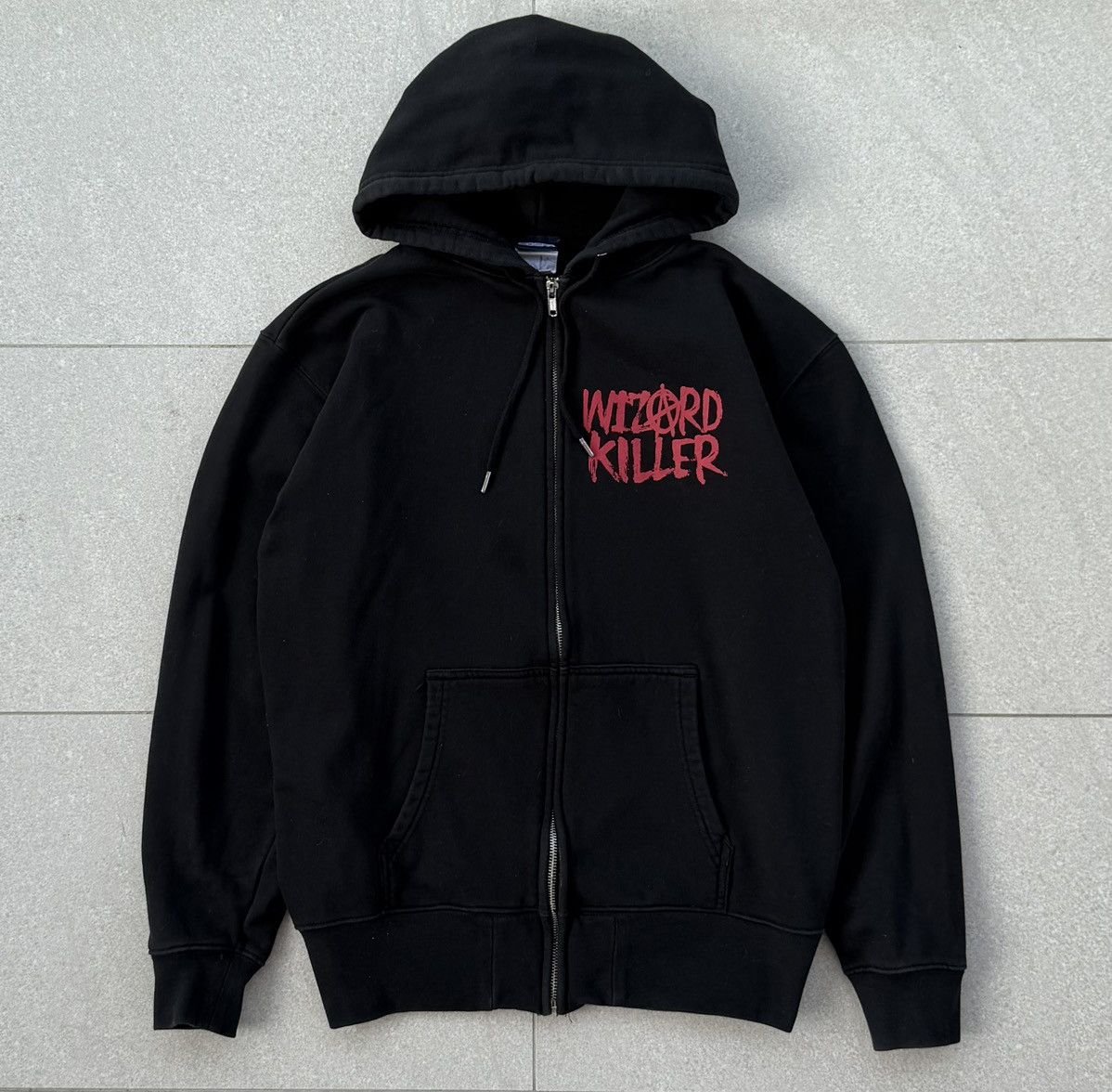 Vintage Vintage Wizard Killer Kaiman Zip Hoodie Drohedo Size US L / EU 52-54 / 3 - 4 Thumbnail