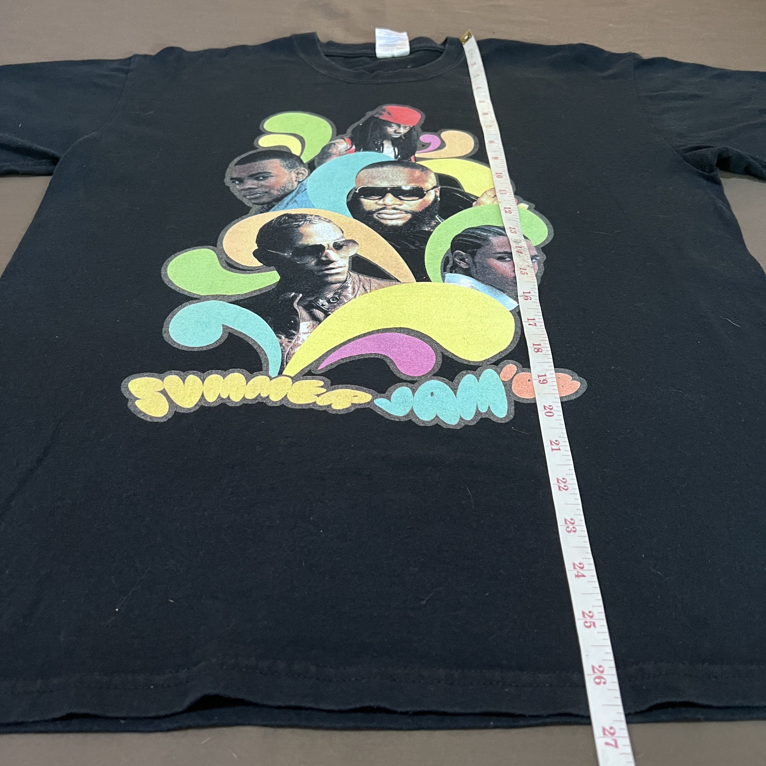 Band Tees × Rap Tees × Vintage Vintage Y2K Summer Jam Tee lil wayne rick ross Ray J Size US M / EU 48-50 / 2 - 7 Thumbnail