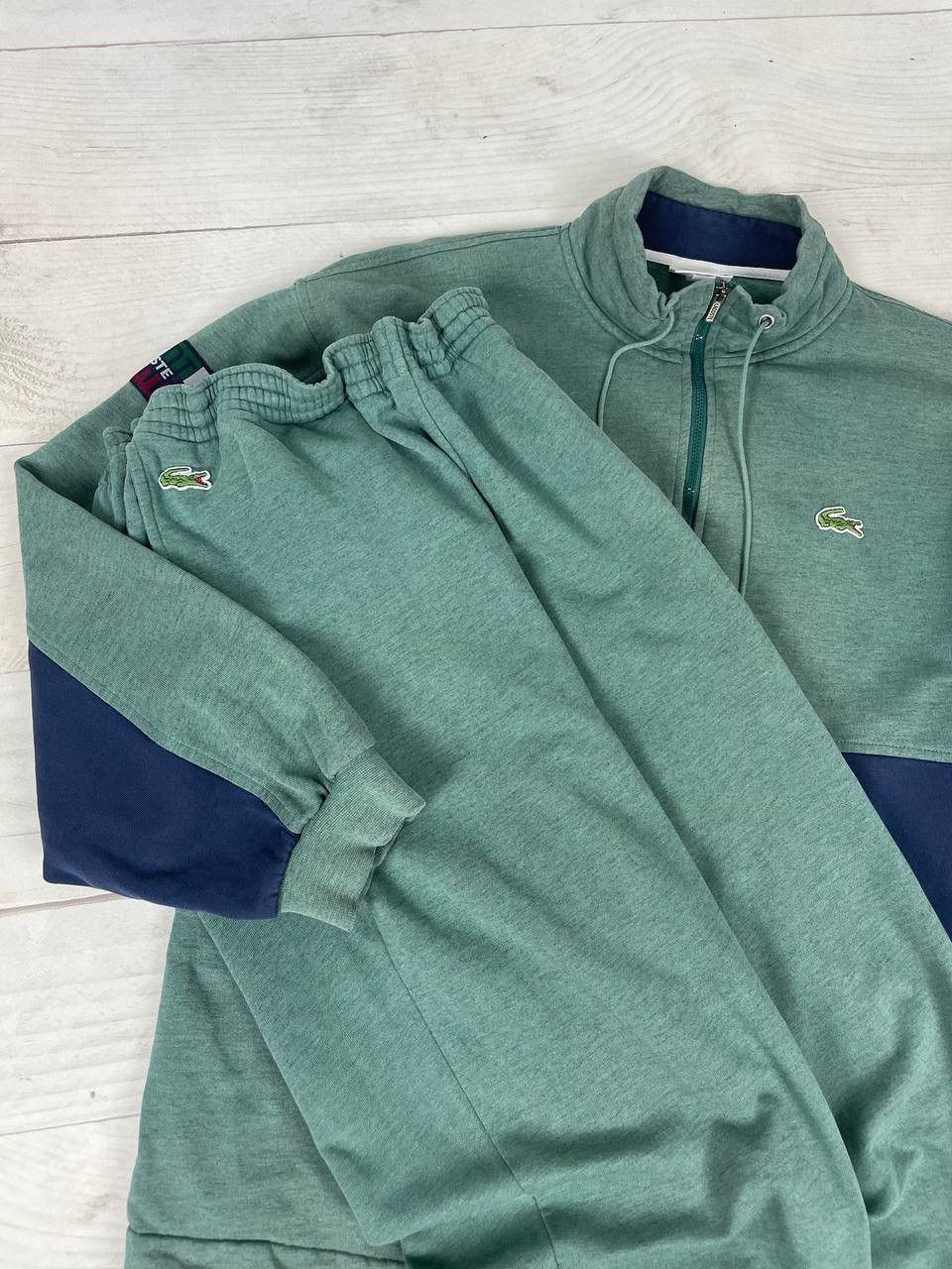 Lacoste Lacoste Tracksuit Jacket And Sweatpants 90s Size US L / EU 52-54 / 3 - 9 Thumbnail