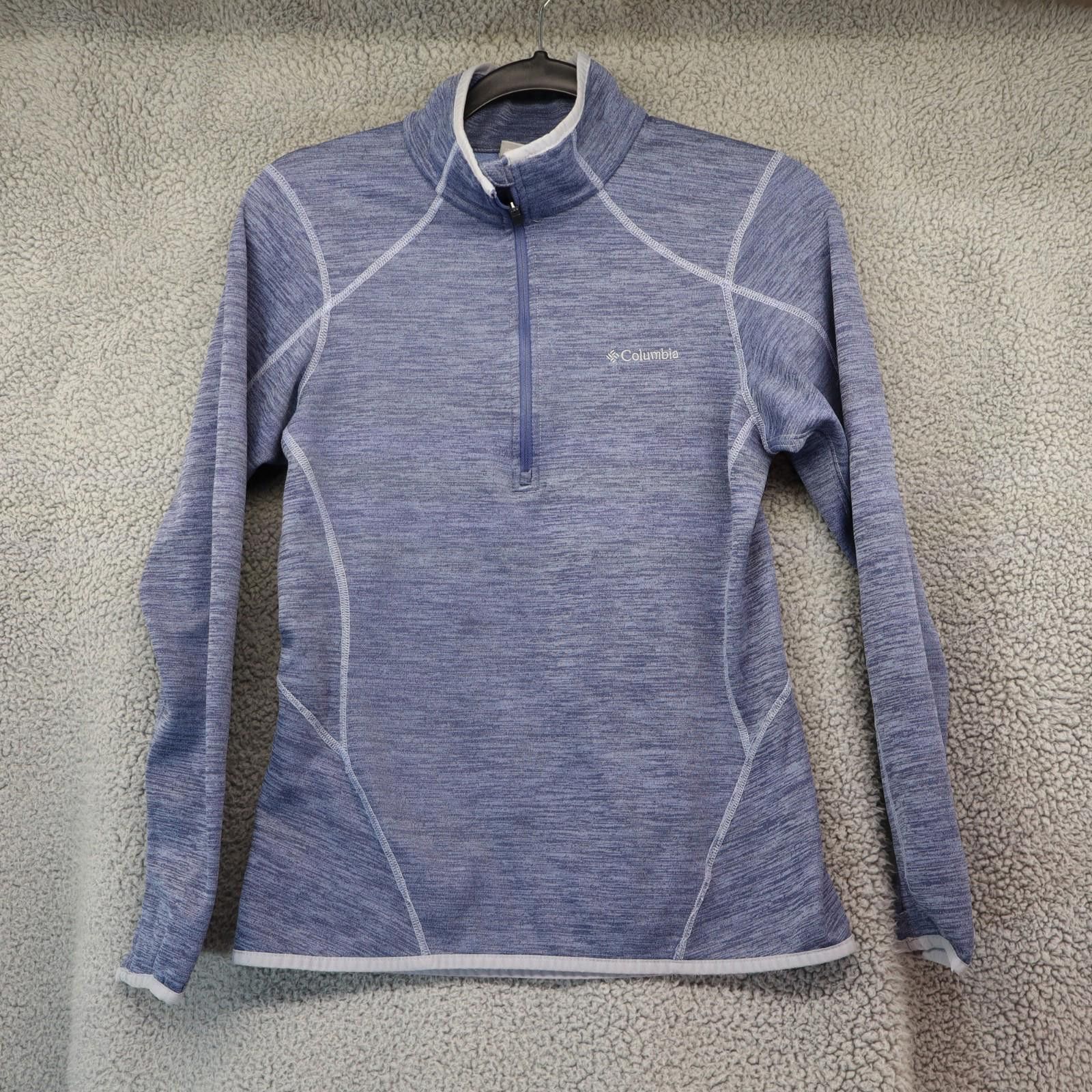 Columbia Columbia Women Small Blue Long Sleeve Full Zip Jacket Size S / US 4 / IT 40 - 1 Thumbnail