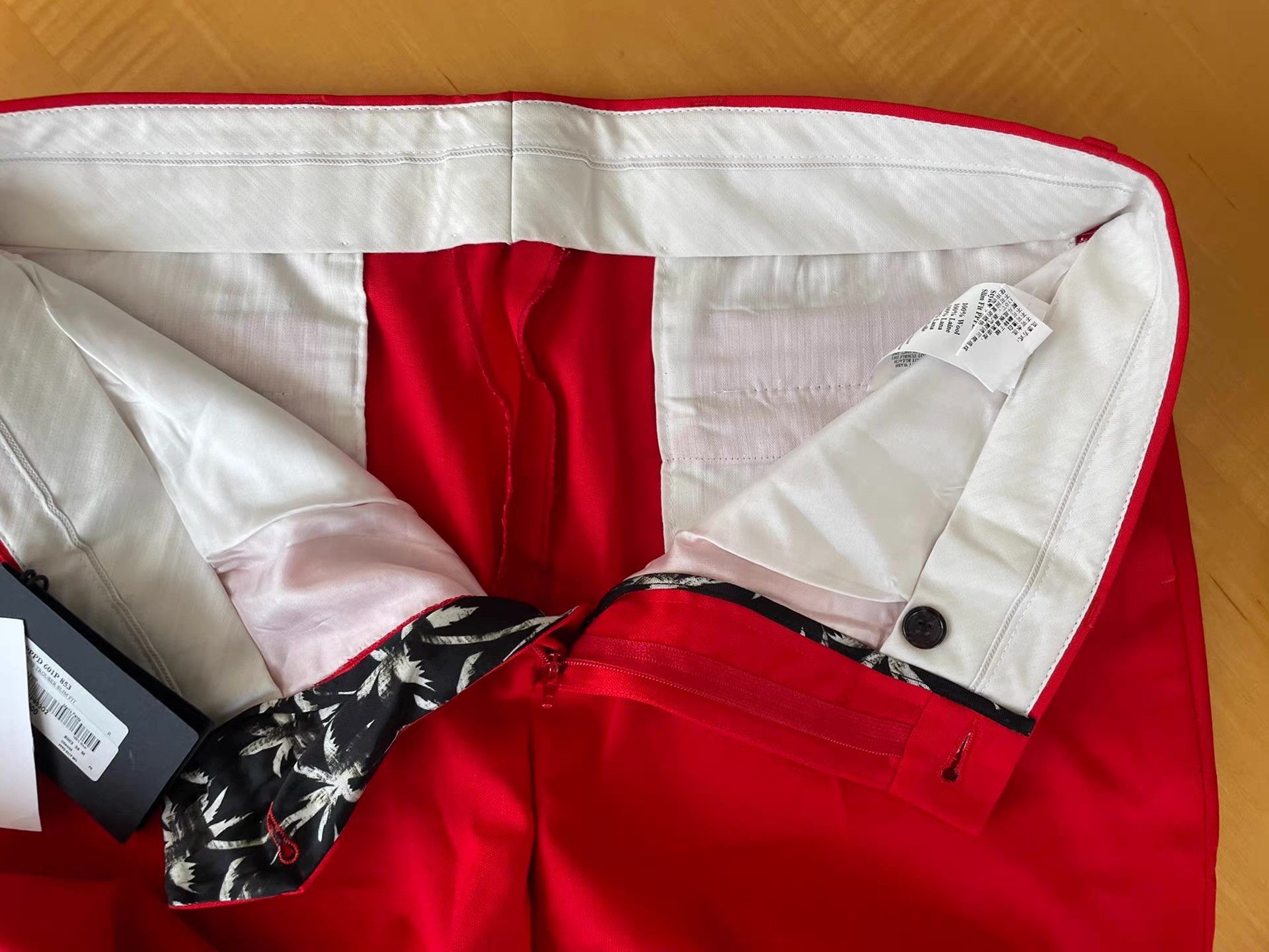 Paul Smith Paul Smith Diffusion Line Men's Wool Trousers Ｑ21 Size US 36 / EU 52 - 4 Thumbnail