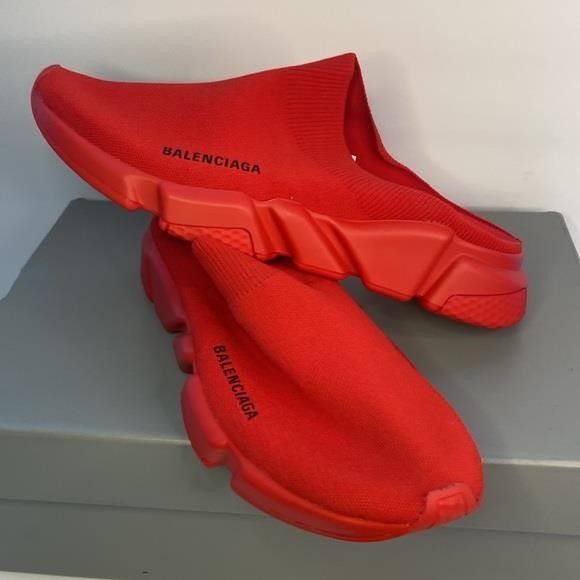 Balenciaga New Authentic Women’s Balenciaga Red Speed Mule sneakers San Size US 9.5 / EU 42-43 - 9 Thumbnail