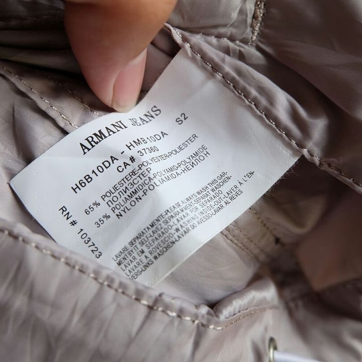 Armani × Giorgio Armani Armani jeans giorgio armani Vintage light jacket Size L inne Size US L / EU 52-54 / 3 - 3 Thumbnail
