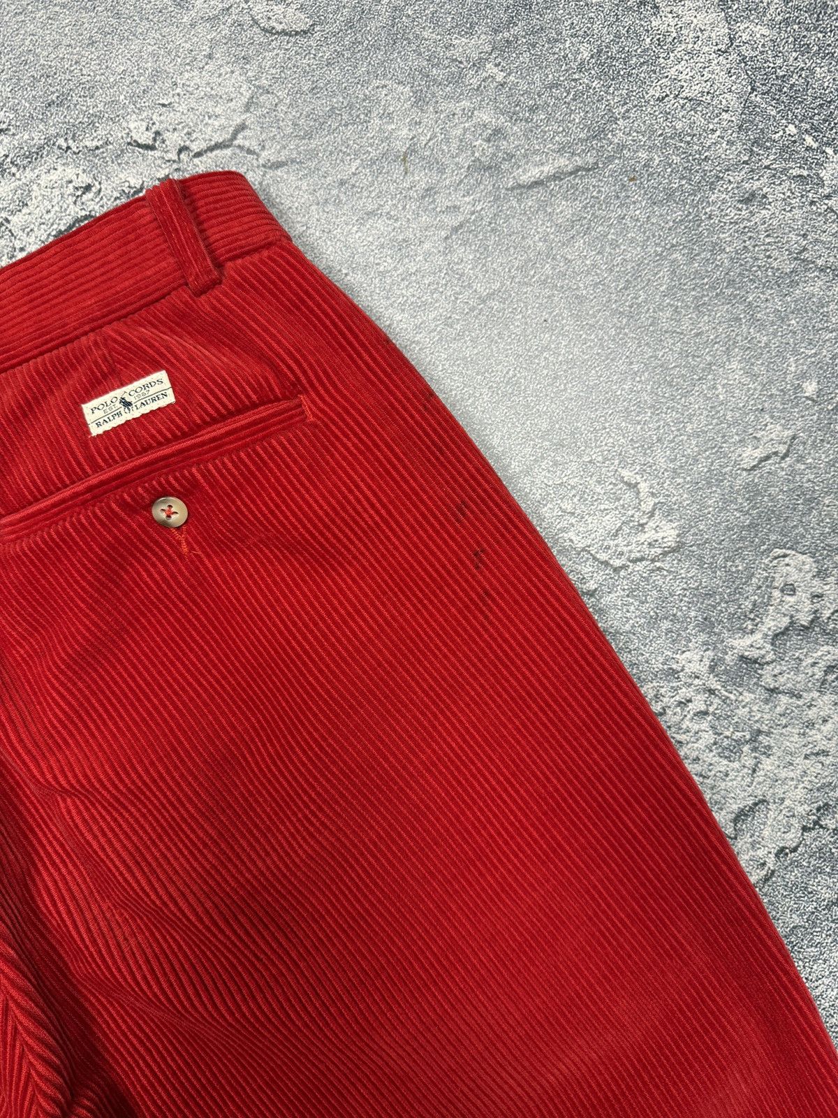 Polo Ralph Lauren × Ralph Lauren × Vintage Polo Ralph Lauren Velvet Pants size 33 Size US 33 - 9 Thumbnail