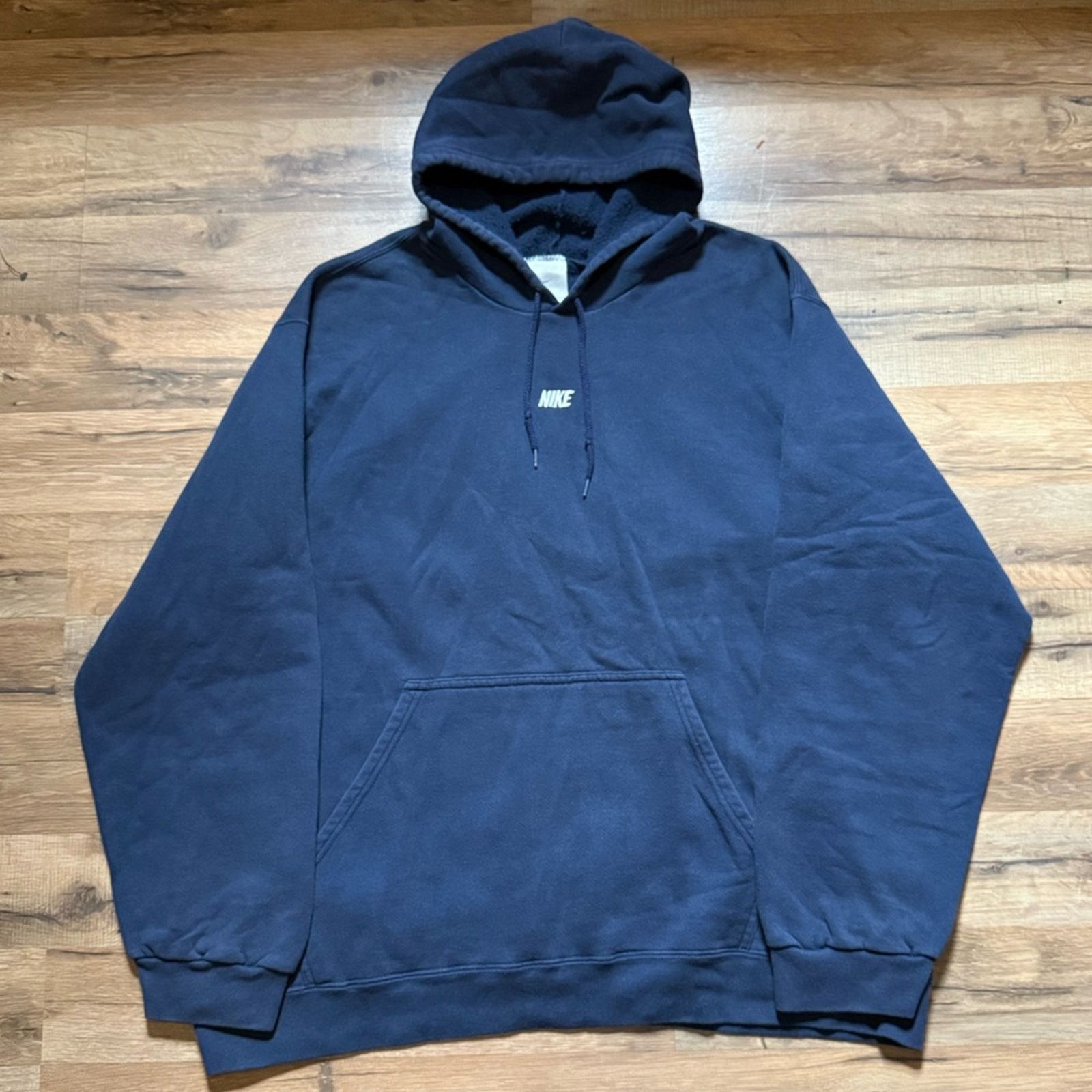 Nike 90s Nike Spell Out Hoodie Sweatshirt Size US XL / EU 56 / 4 - 1 Thumbnail