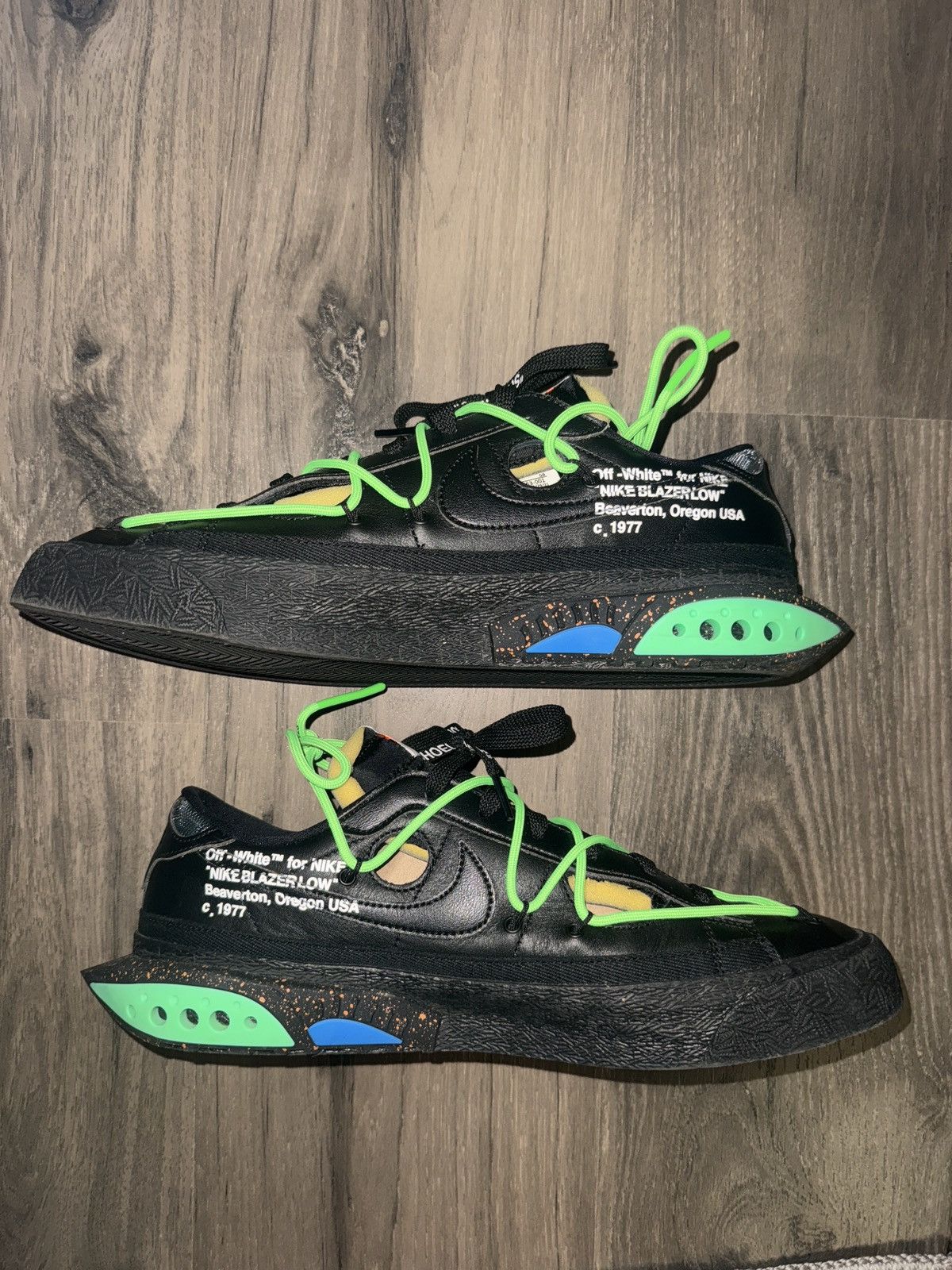 Nike × Off-White Nike Off White Blazer Low Size US 11 / EU 44 - 2 Thumbnail